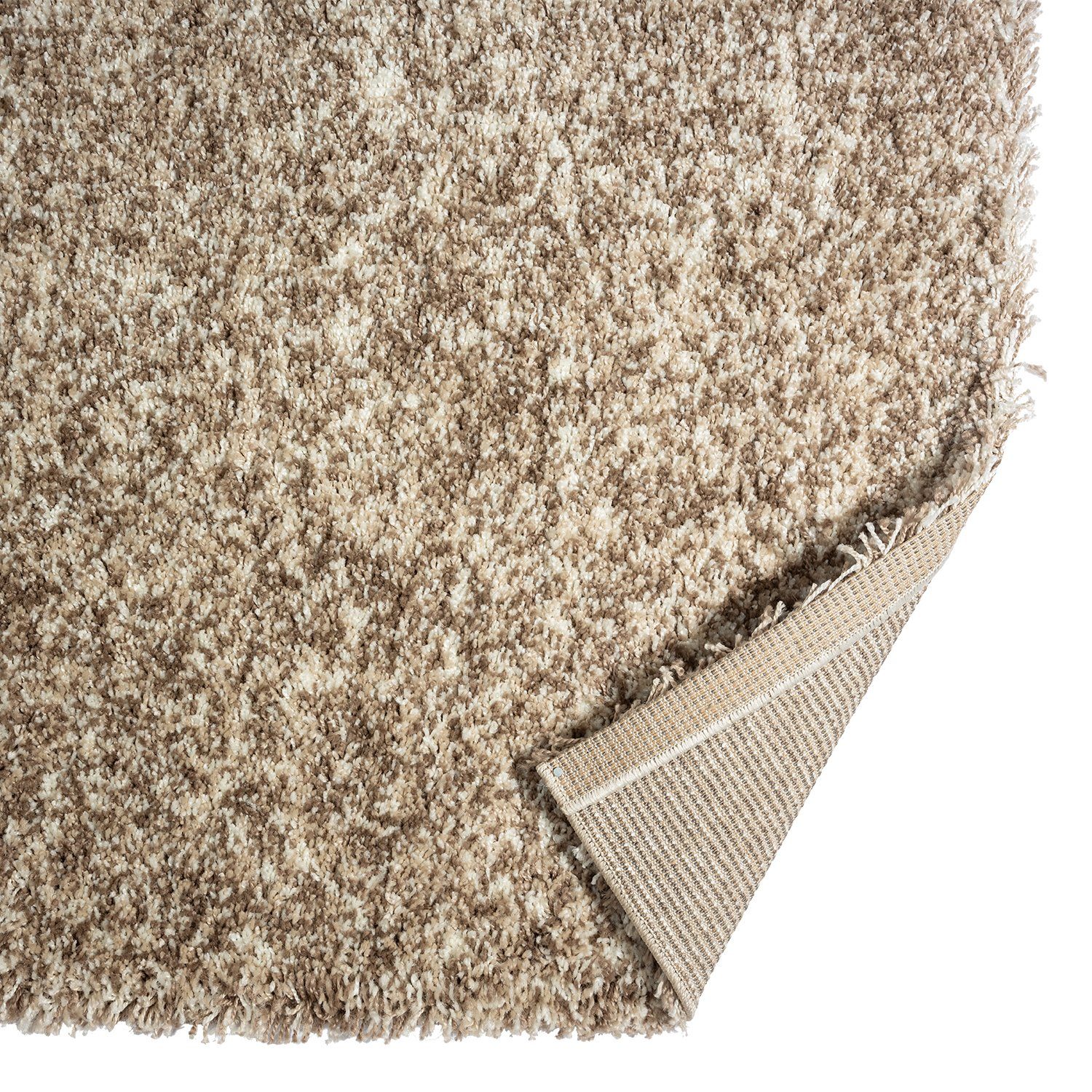 Vimoda Hochflor-Teppich LUX Shaggy Hochwertige Premium Qualität, Rechteckig, Höhe: 30 mm, Läufer hochflor Shaggy Einfarbig extra Dicht & weich für Wohnzimmer – Bild 4 von 5