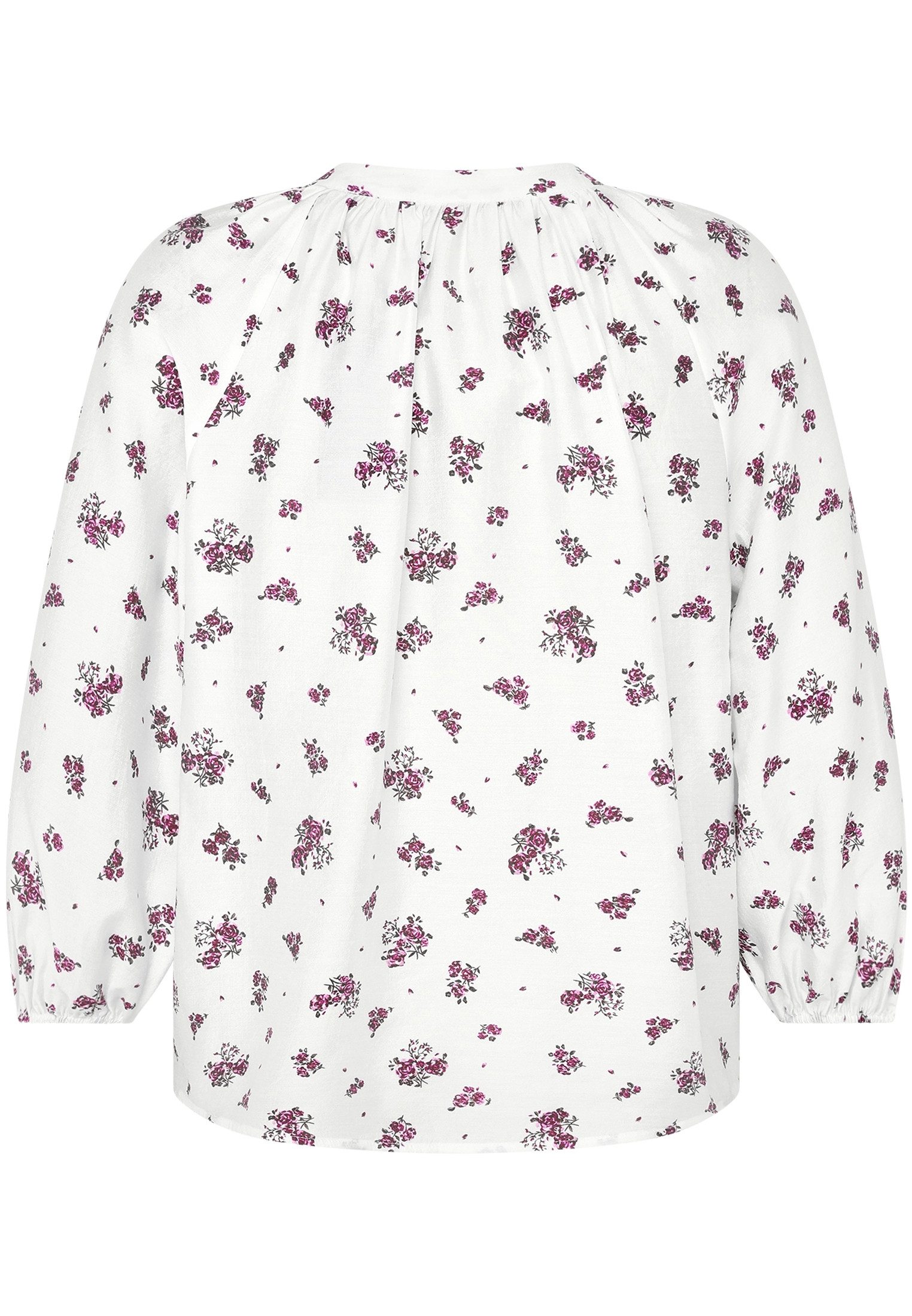 Zero Schlupfbluse Damen mit Blumen