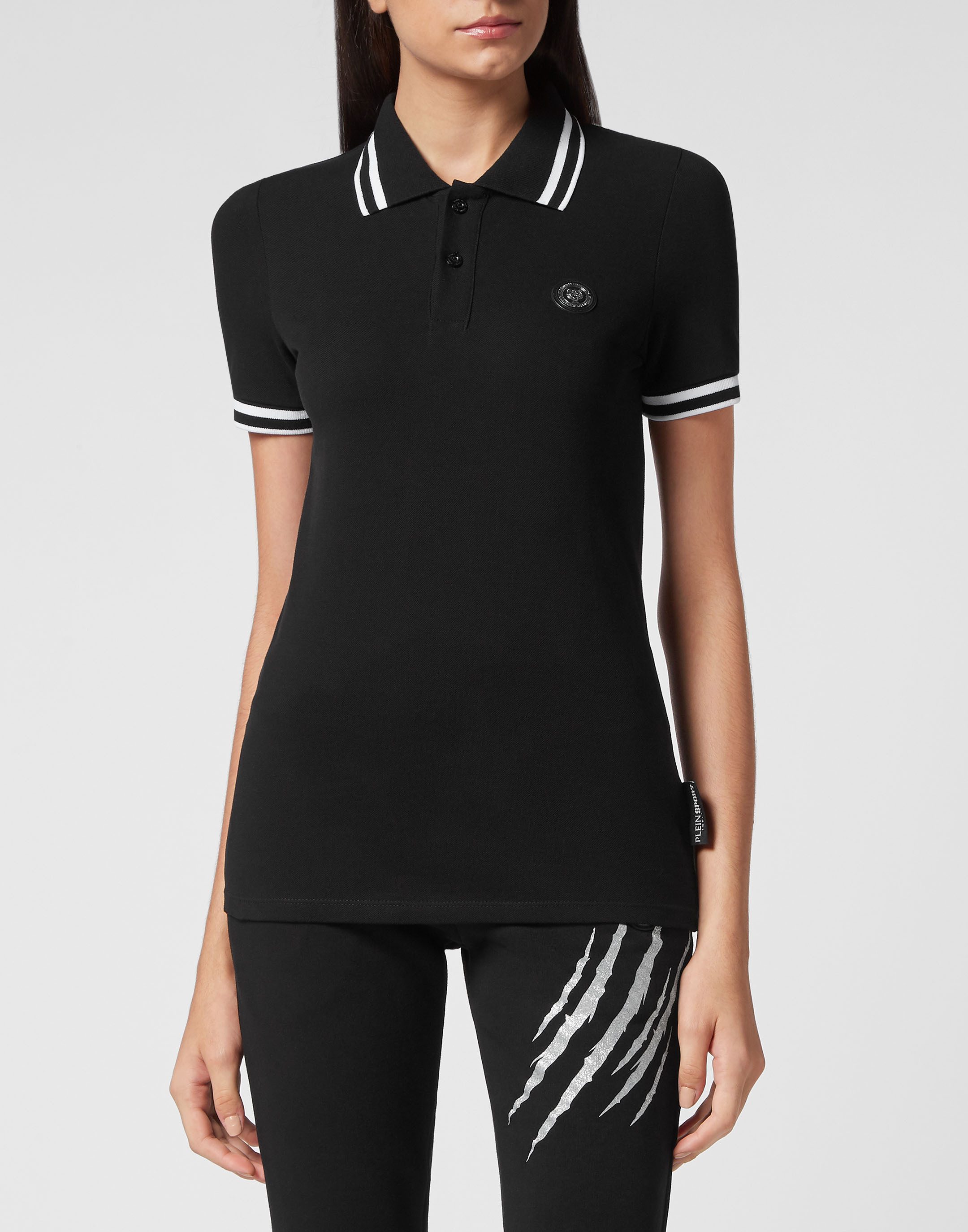 PLEIN SPORT Poloshirt Kurzarm-Poloshirt