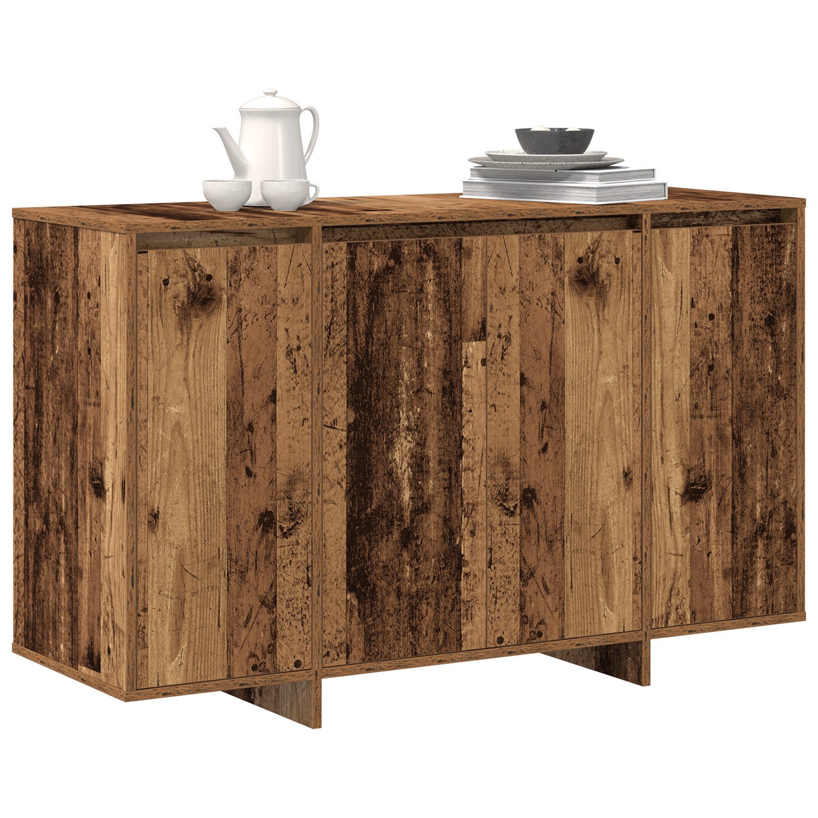 vidaXL Sideboard Braunes Sideboard Altholz Holz günstig online kaufen