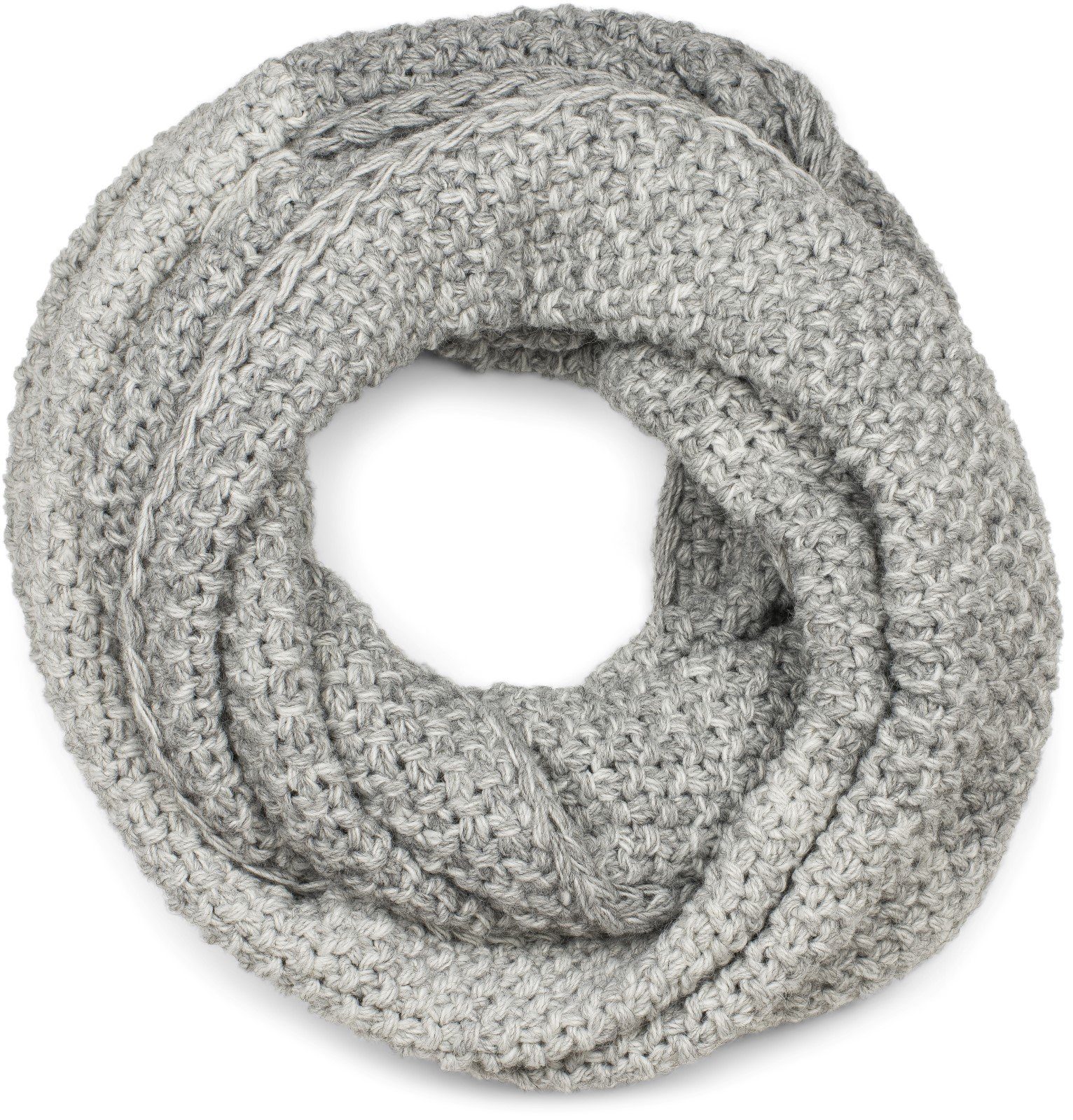 Strickschal 2-Farbiges Ombré Strick Loop