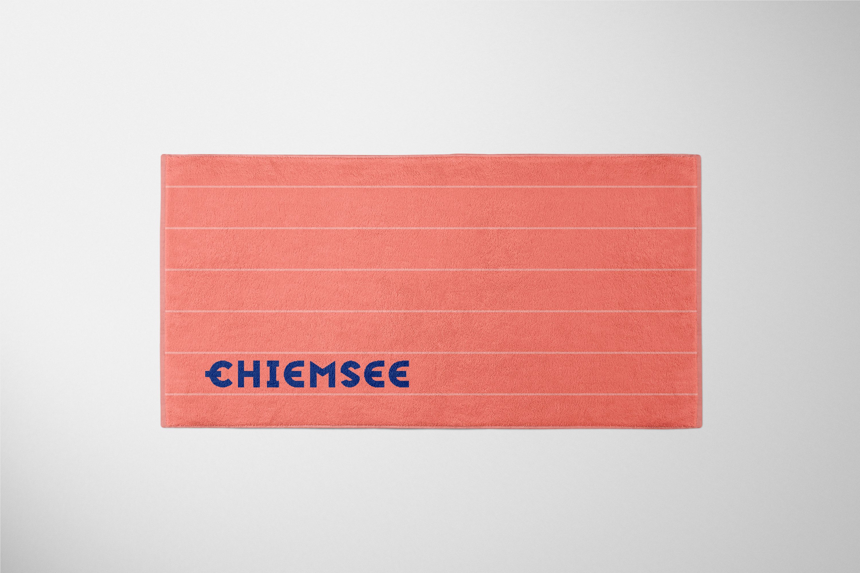 Chiemsee Strandtuch, Badetuch, Sporttuch, Strandlaken 90 x 180 cm, 100% Baumwolle, gewebte Qualität