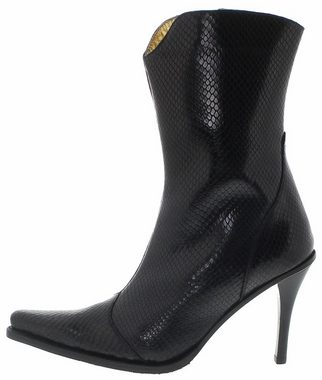 FB Fashion Boots BRAVO Schwarz Stiefelette Rahmengenähte Damen Stiefelette