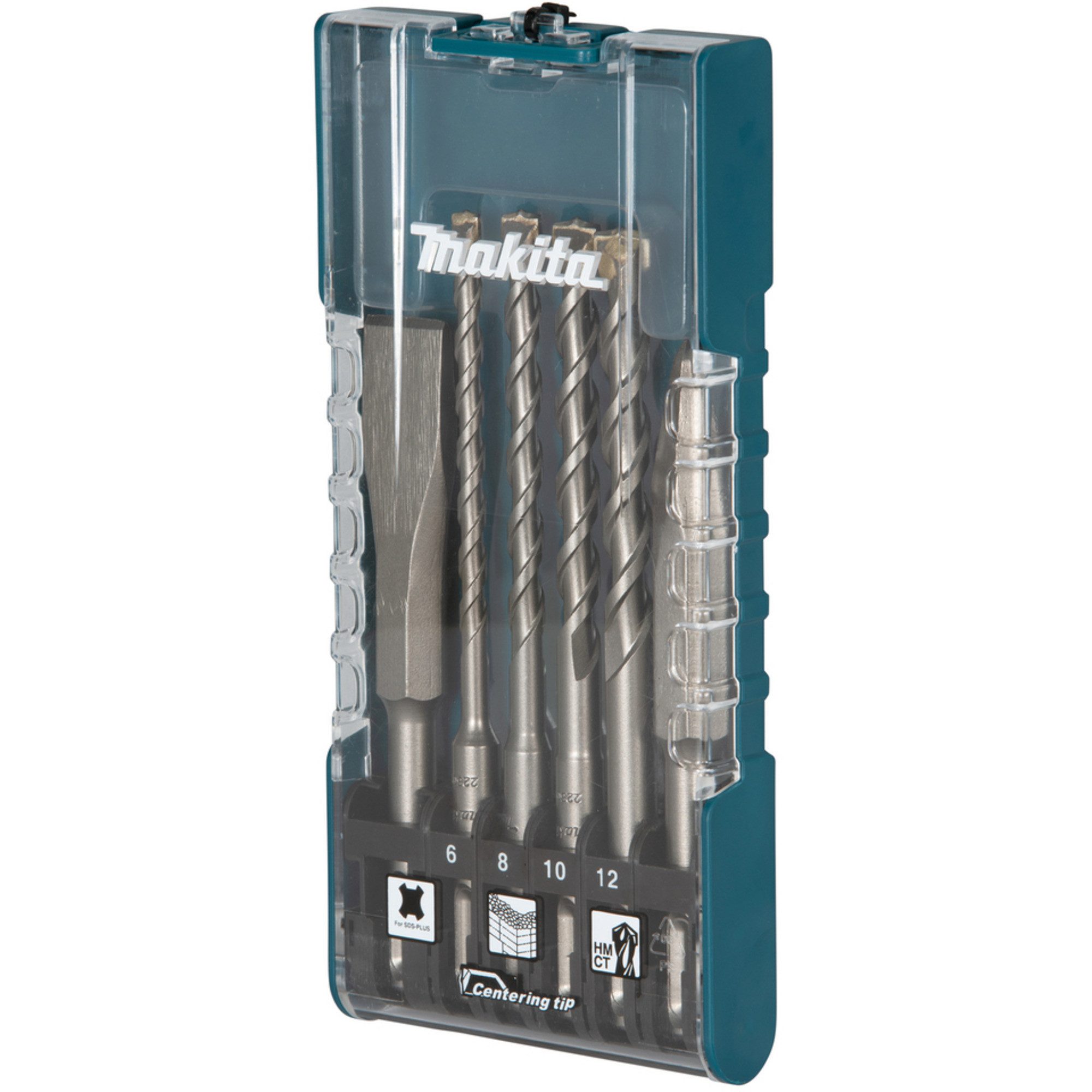 Makita Bohrer- und Bitset Makita Meißel- und Hammerbohrer-Set SDS-plus