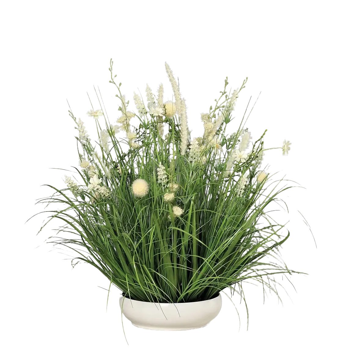 Kunstpflanze Künstliche Wiesenblumen - Alba, 40 cm, aplanta