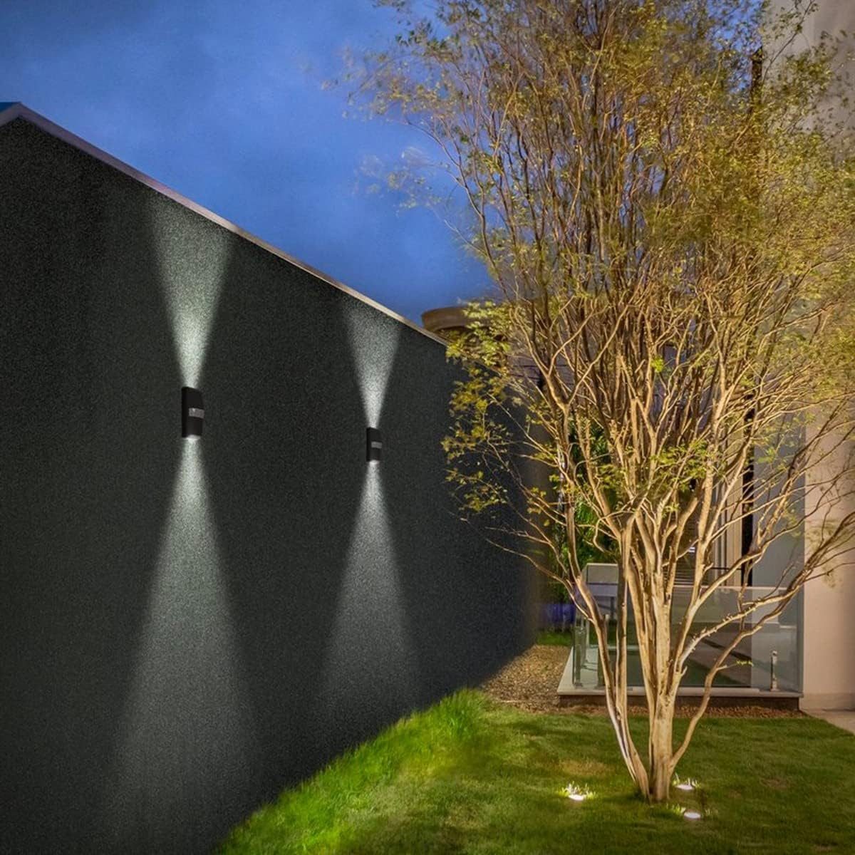 Ledvance Außen-Wandleuchte Ledvance Endura Pro Updown Sensor Professioneller Wandstrahler, Polyca, Ledvance Endura Pro Updown Sensor Professioneller Wandstrahler, Polyca