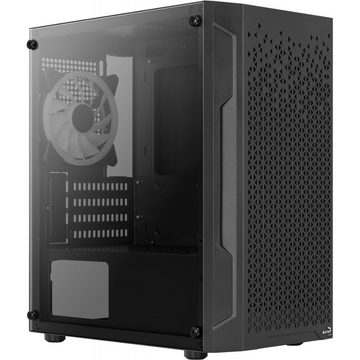 Aerocool PC-Gehäuse Trinity Mini-G-BK-V2 - Tower-Gehäuse - schwarz