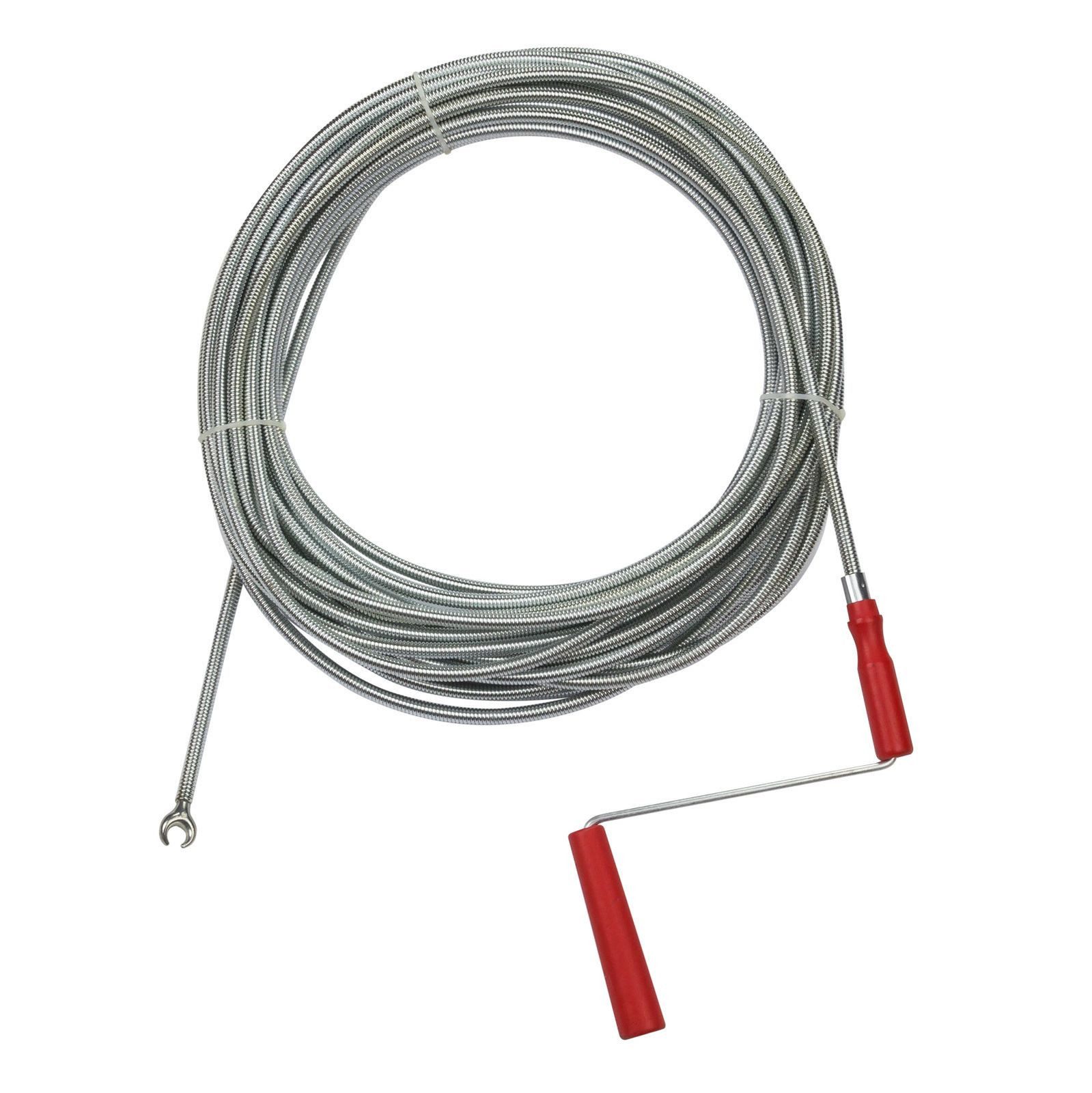 DEMA Rohrreinigungsspirale Rohrreinigungsspirale für den Abfluss 20 m, L: 36 cm