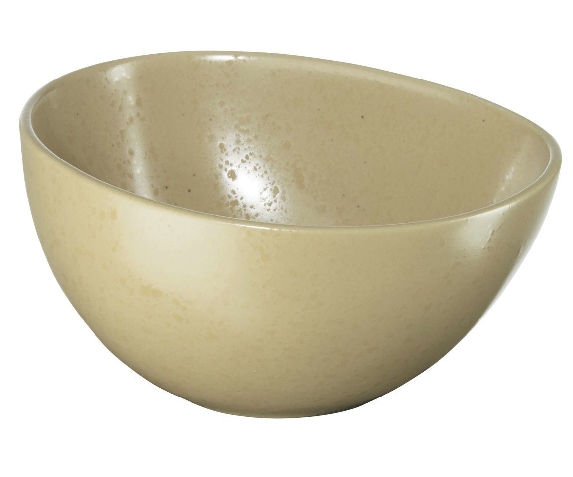 ASA SELECTION Schale CUBA Schälchen panna 14 cm, Steinzeug, (Schüsseln & Schalen), Geschirr