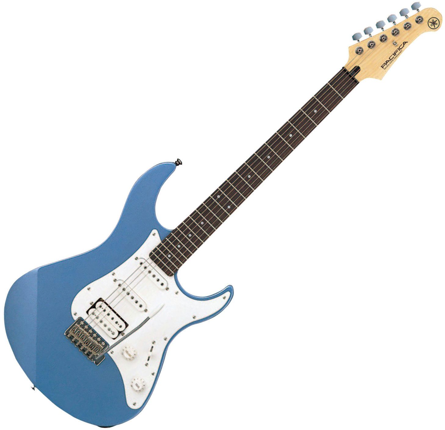 Yamaha E-Gitarre Yamaha Pacifica 112J LPB E-Gitarre Lake Placid Blue, ST, E-Gitarre für Einsteiger