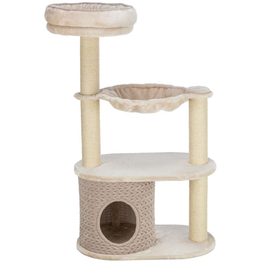 TRIXIE Kratzbaum Kratzbaum Livia - lichtgrau/sand - 114 cm