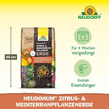 Neudorff Spezialerde Neudorff NeudoHum Zitrus- & MediterranpflanzenErde 20 Liter