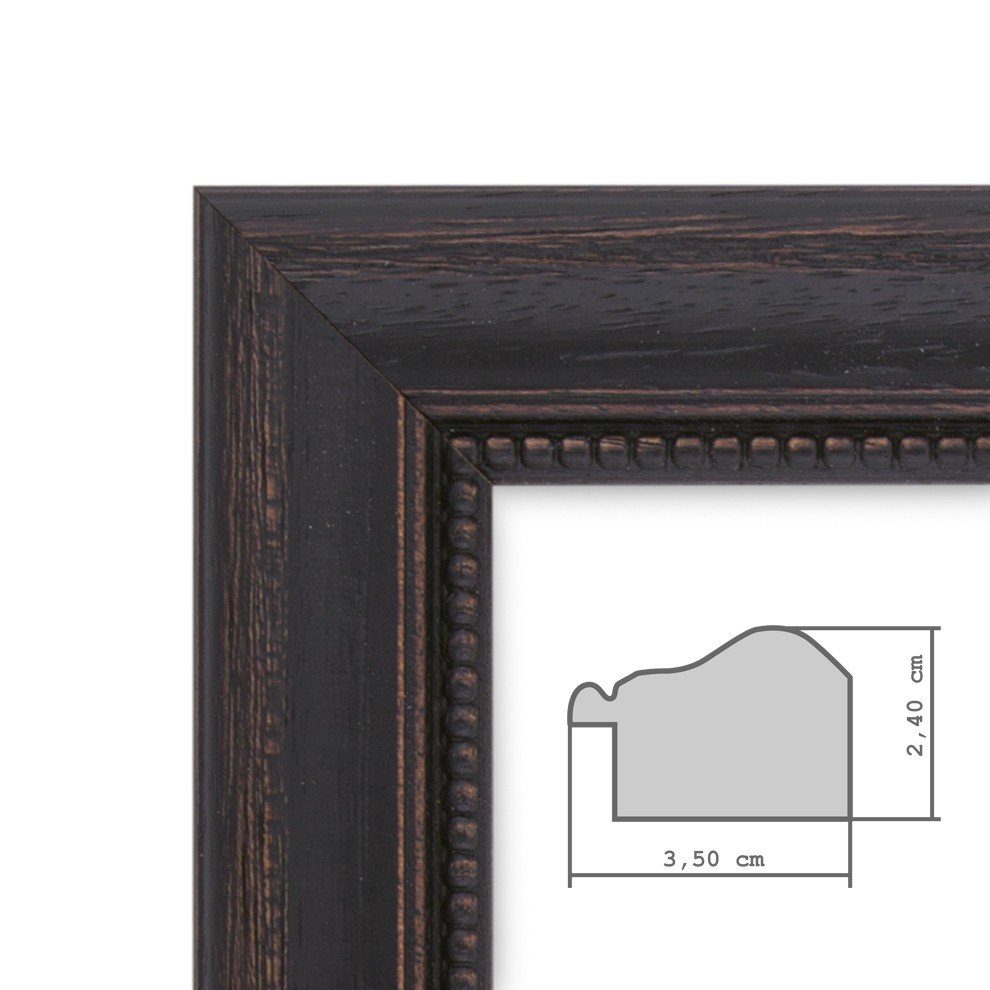 PHOTOLINI Bilderrahmen 2er Set im Shabby-Chic günstig online kaufen