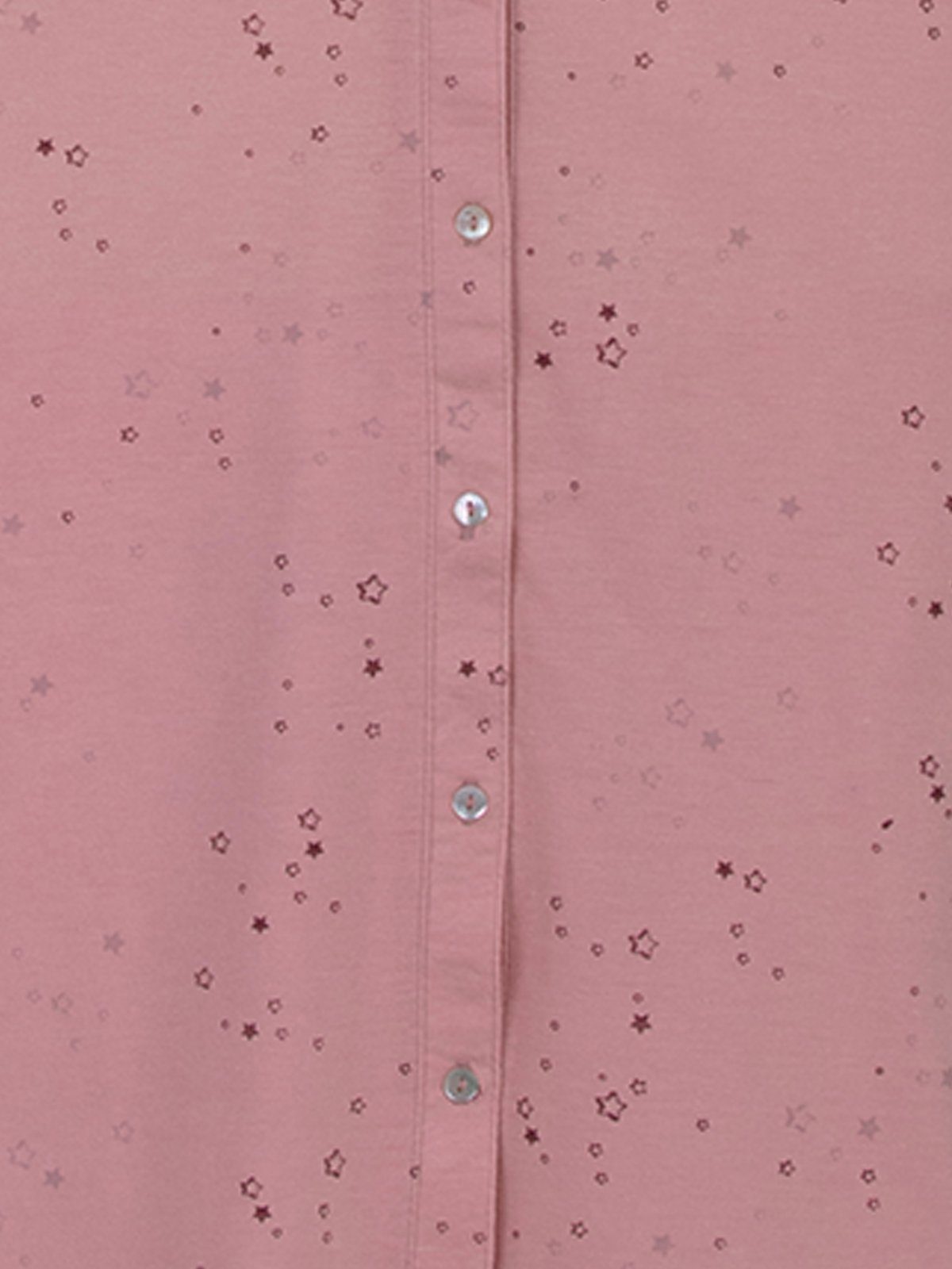 zeitlos Nachthemd Nachthemd Kurzarm - rosa Sterne