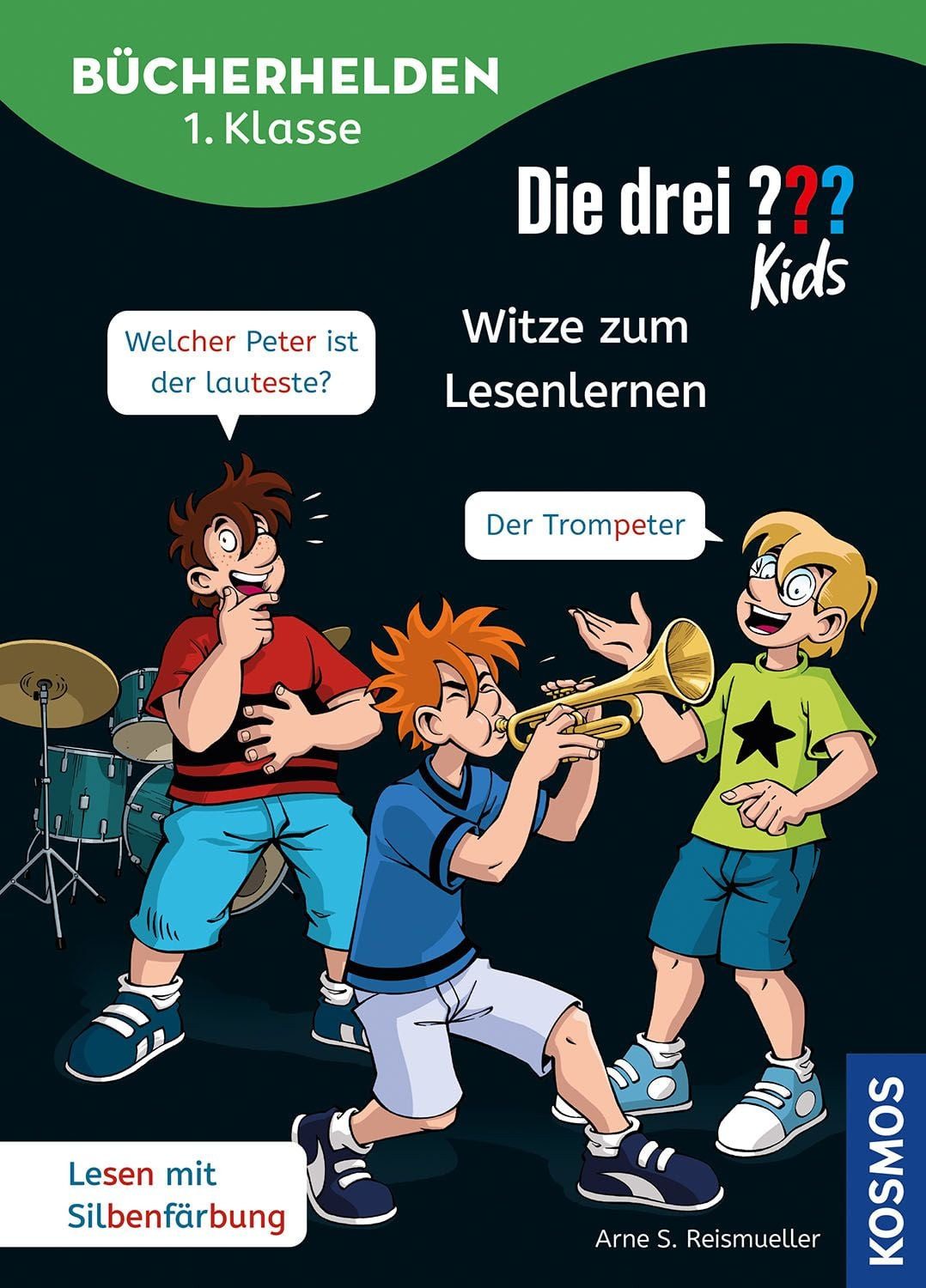 Die drei ??? Kids, Bücherhelden 1. Klasse, Witze zum Lesenlernen / N. N.