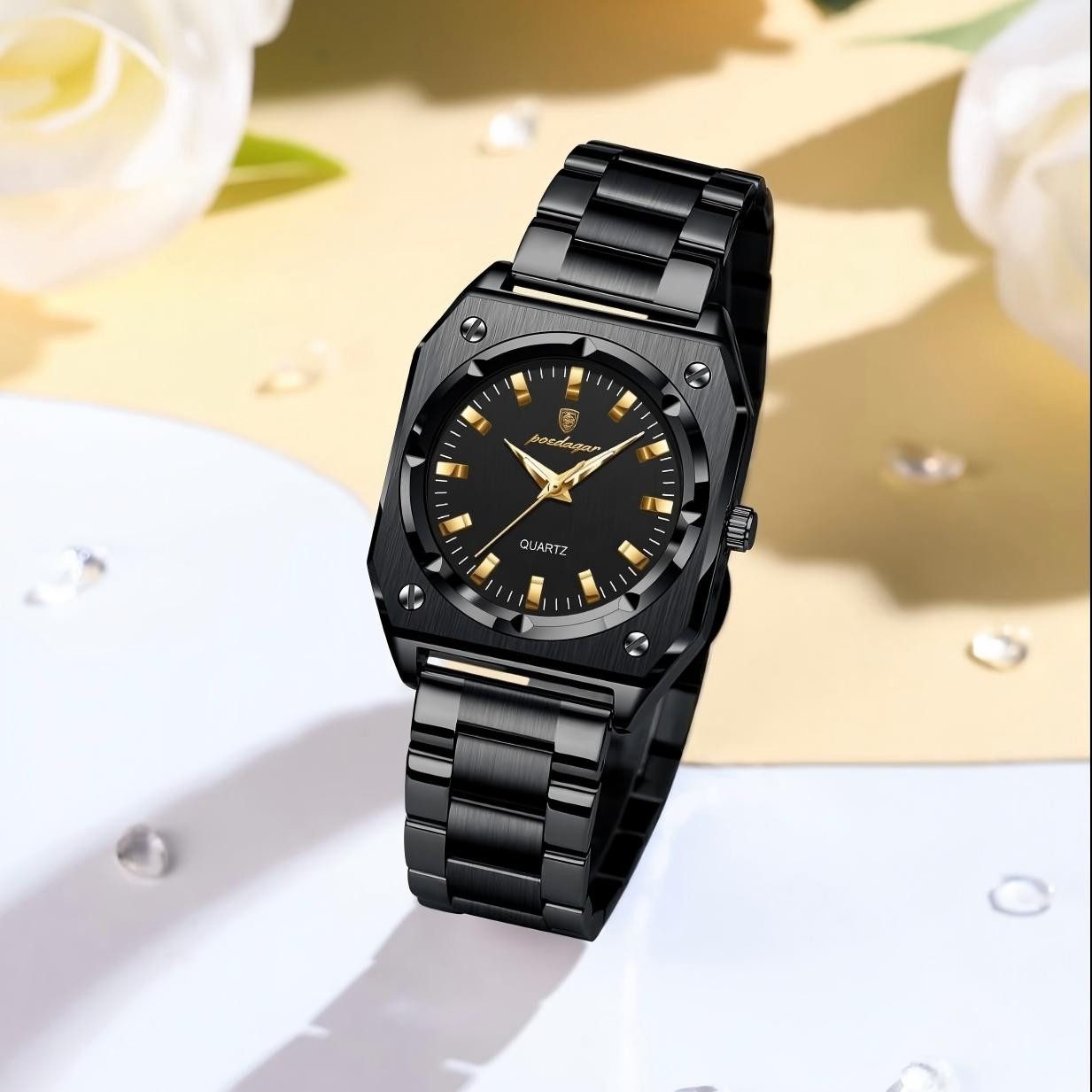 ibettertec Quarzuhr Quarzuhr, Armbanduhr Edelstahl Damen Uhr, Multifunktion günstig online kaufen