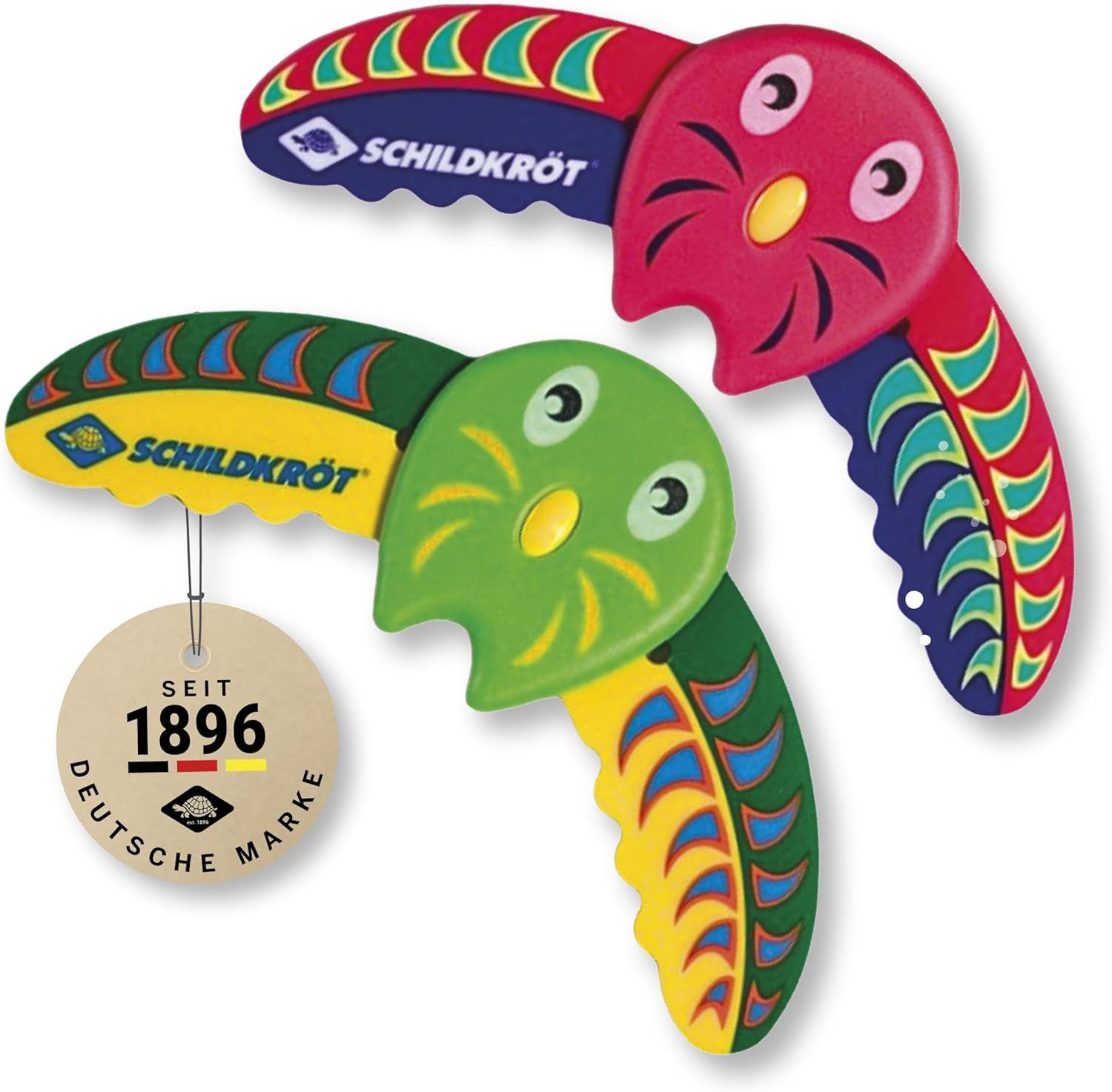 Schildkröt Spiel Schildkröt Unterwassergleiter Rochen 2er Set grün/rot