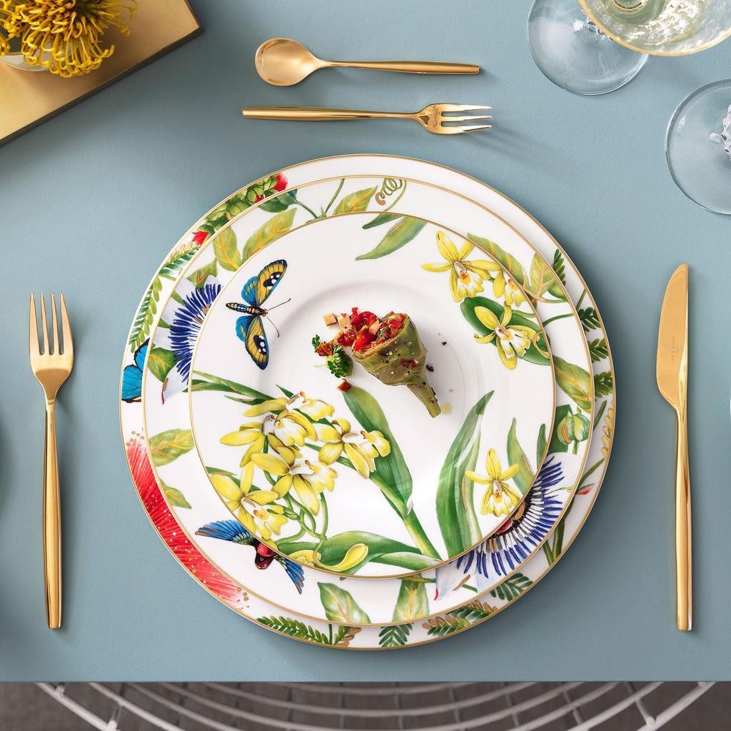 Villeroy & Boch Pizzateller Amazonia Anmut Platzteller ø 30,9 cm, (1 St)