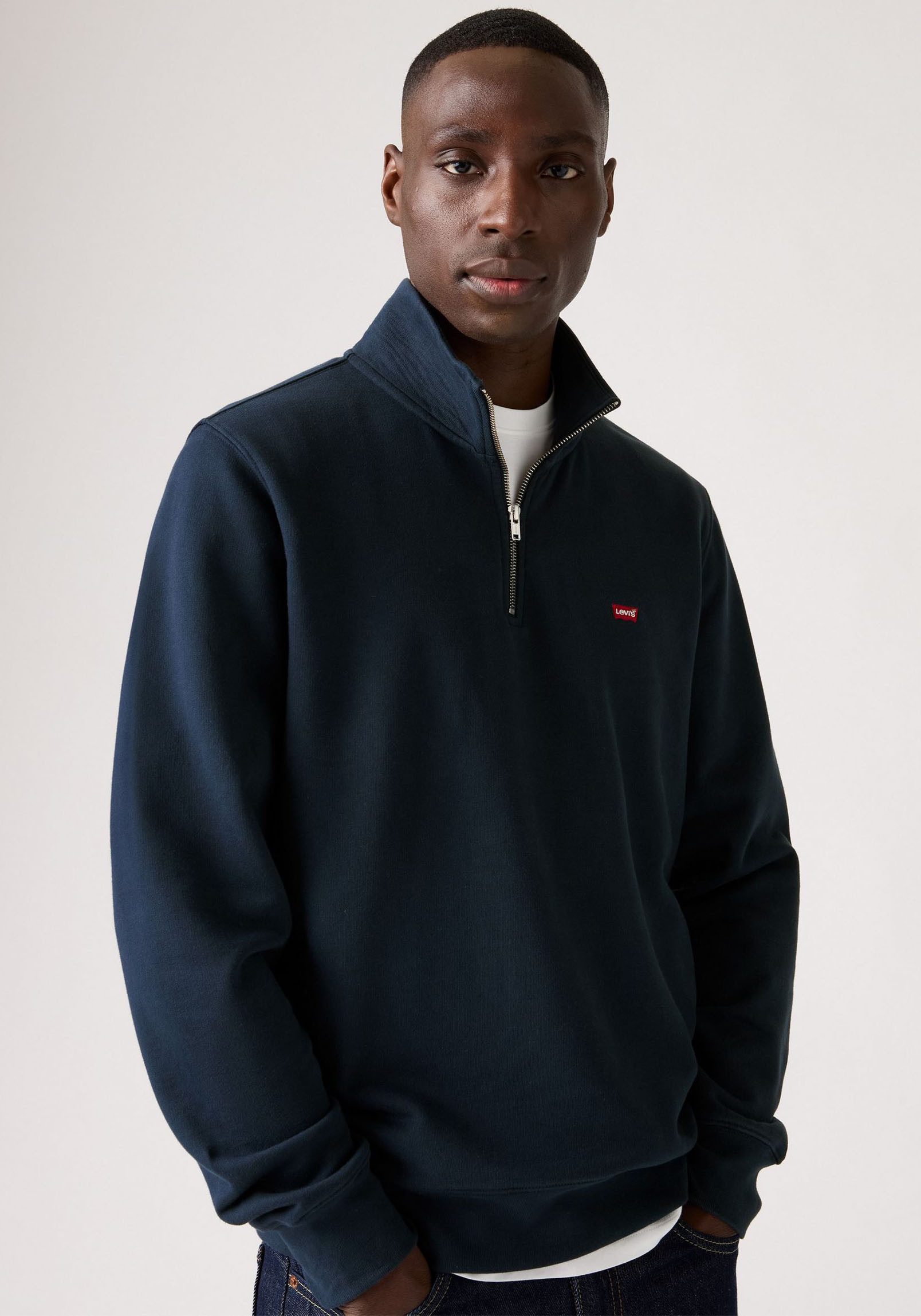 Levi's® Sweatshirt ORIGINAL HM 1/4 ZIP günstig online kaufen
