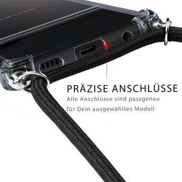 CoolGadget Handykette Handyhülle mit Handyband für Apple iPhone 15 Pro, Case zum Umhängen Kette Halsband Kordel mit Hülle für iPhone 15 Pro