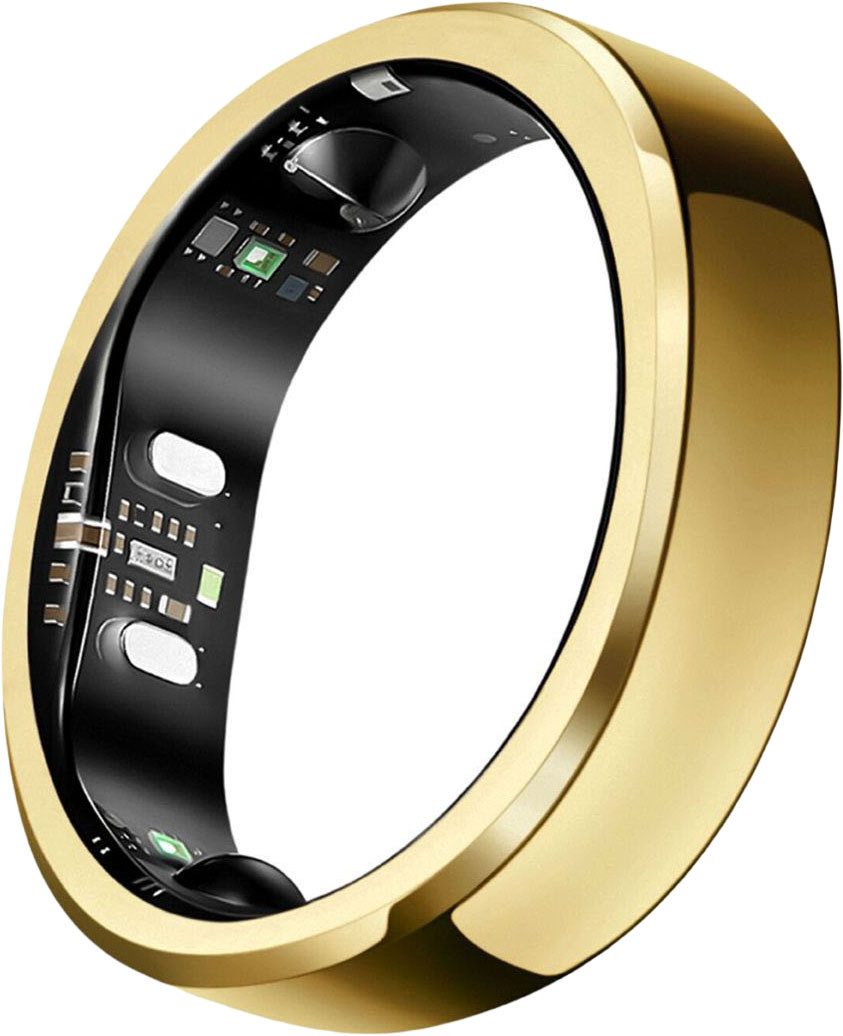 RingConn Smart Ring Gen3 - smarter Begleiter für Gesundheit, Fitness und Regeneration, bis zu 14 Tage Akku • Gratis-App ohne Abo • Vibrationsfunktion