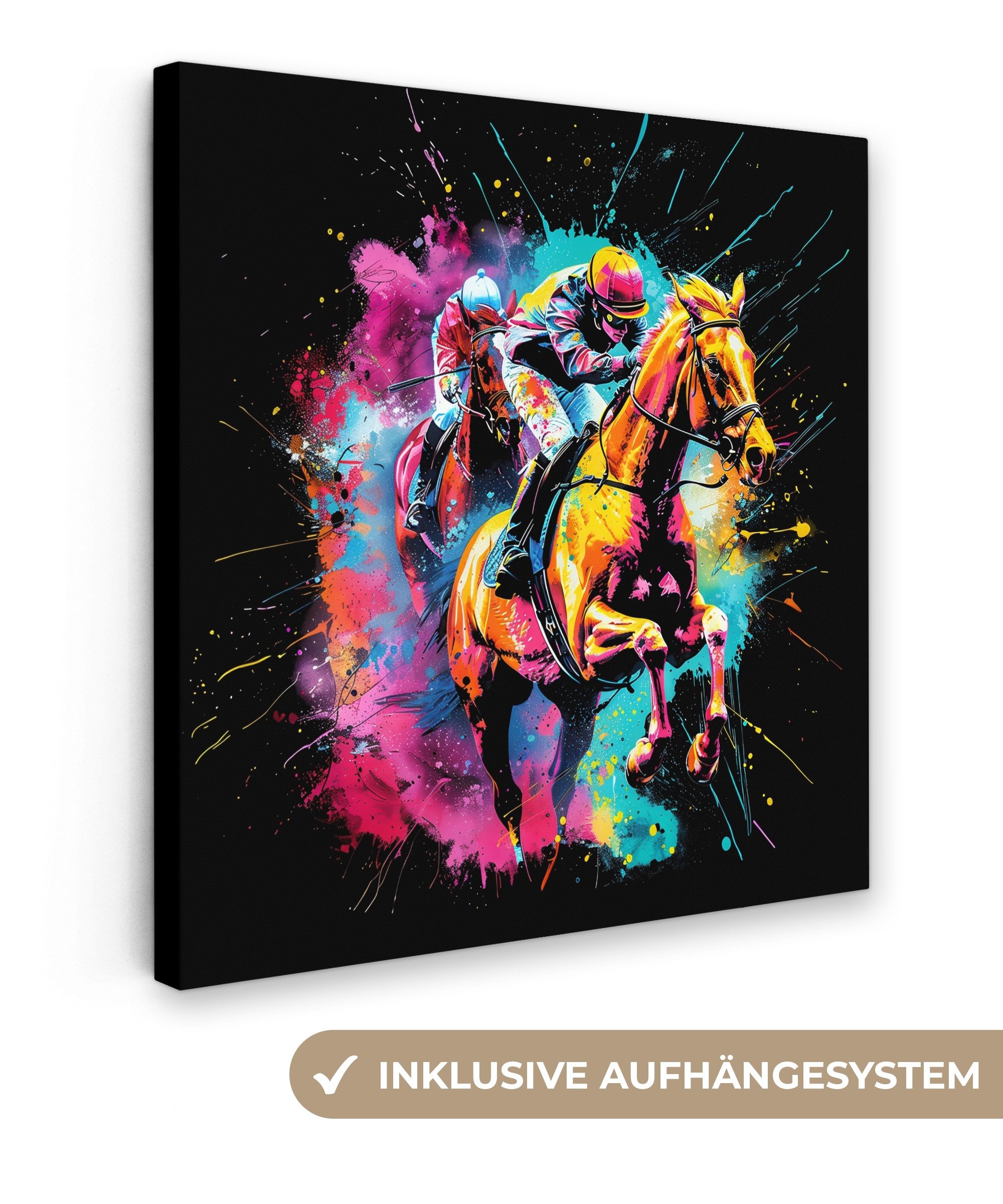 OneMillionCanvasses® Leinwandbild Graffiti - Sport - günstig online kaufen