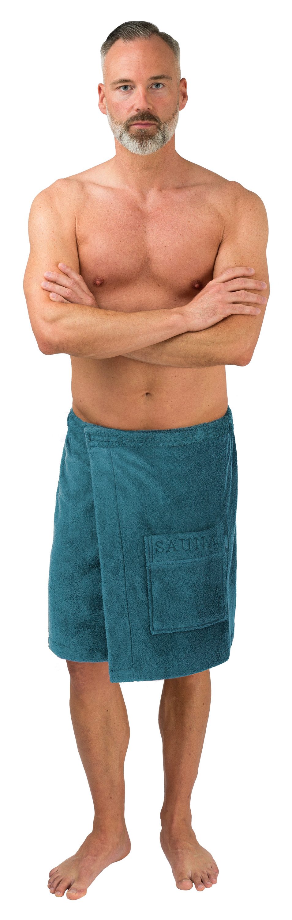 Wewo fashion Kilt 9538T, ideal für Sauna & Spa, Frottier, Klettverschluss, schlingenfest