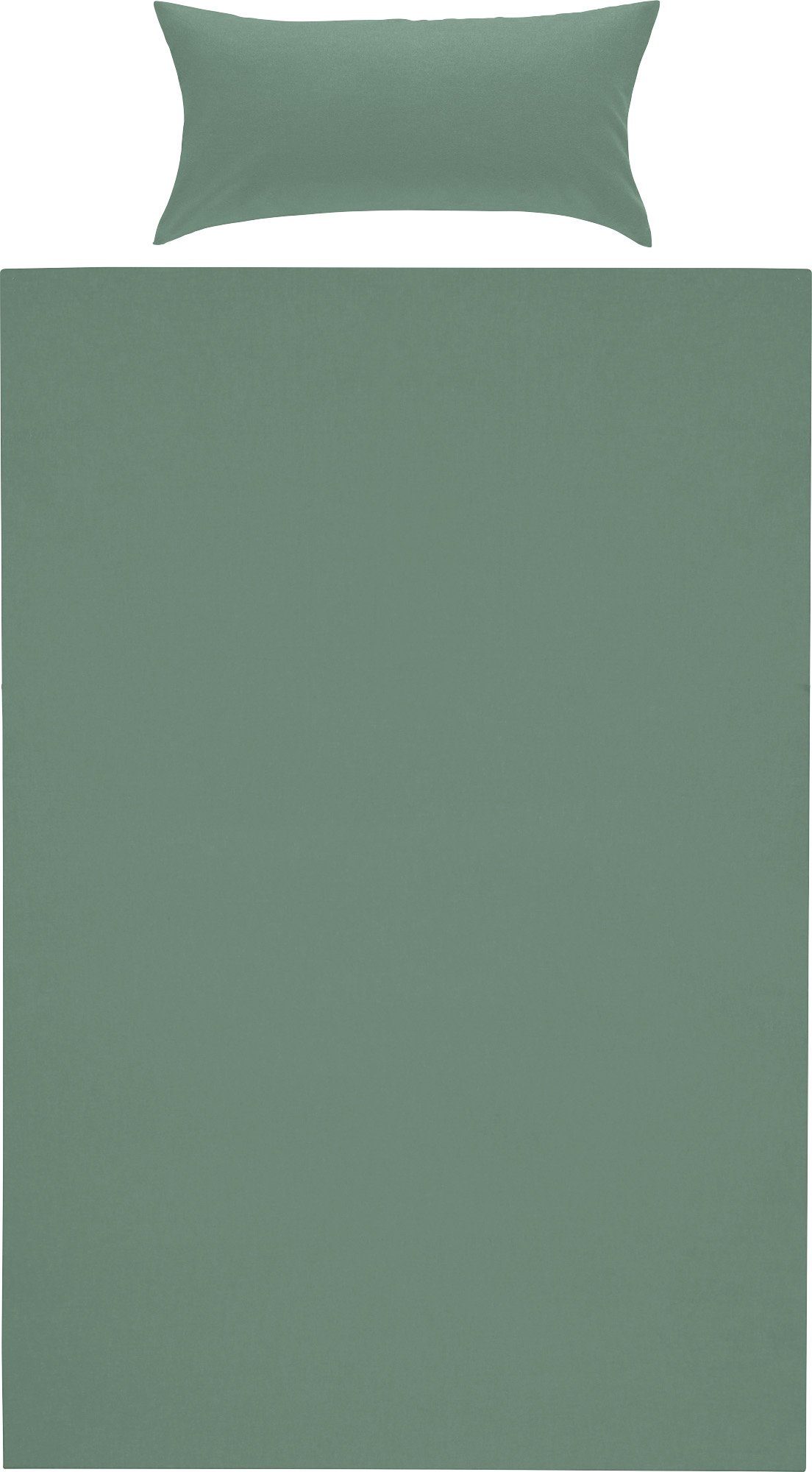 Erwin Müller Bettwäsche Bettwäsche "Nördlingen", Biber, Uni