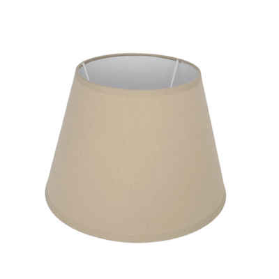 B&S Lampenschirm Lampenschirm kegelförmig aus Stoff H 16 x Ø 22,5 cm