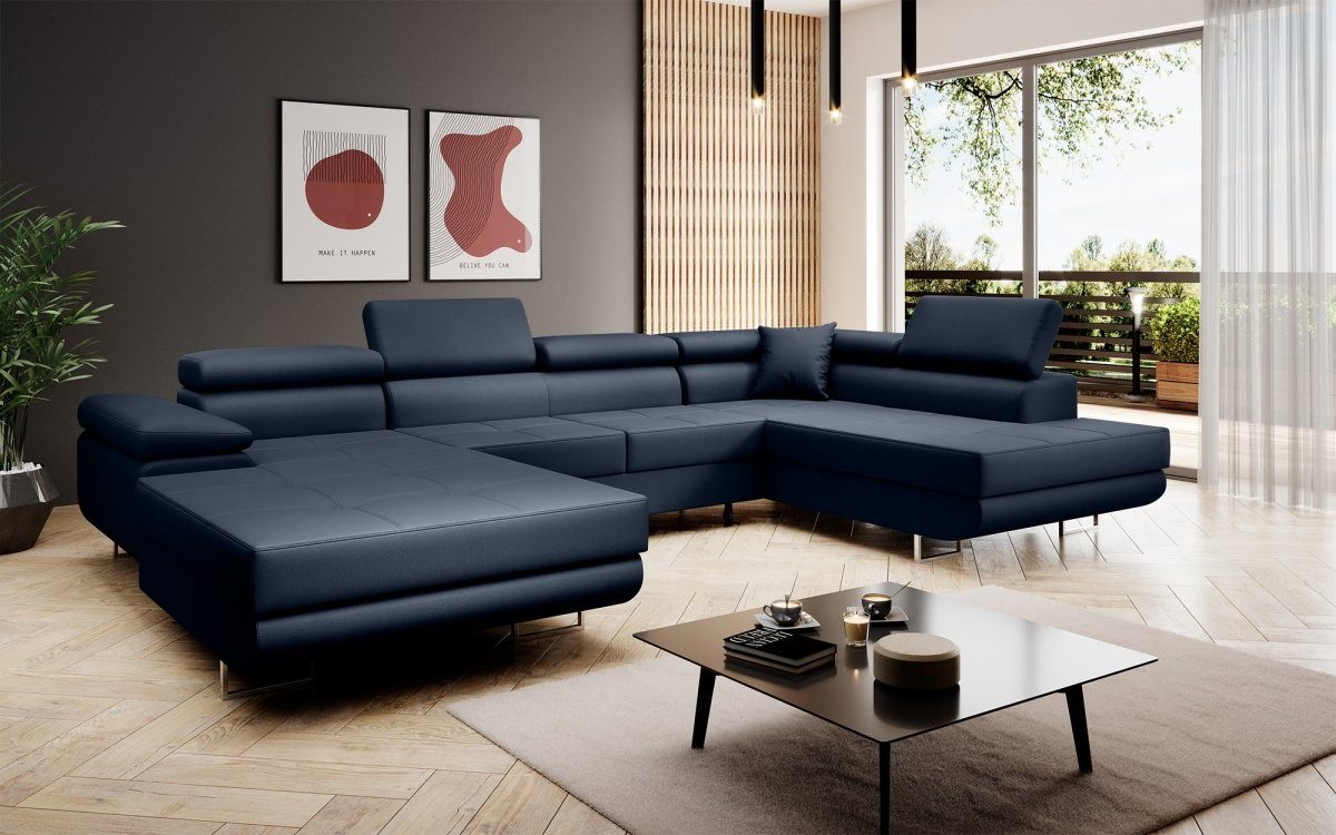 Luxusbetten24 Schlafsofa Designer Sofa Lago, mit günstig online kaufen