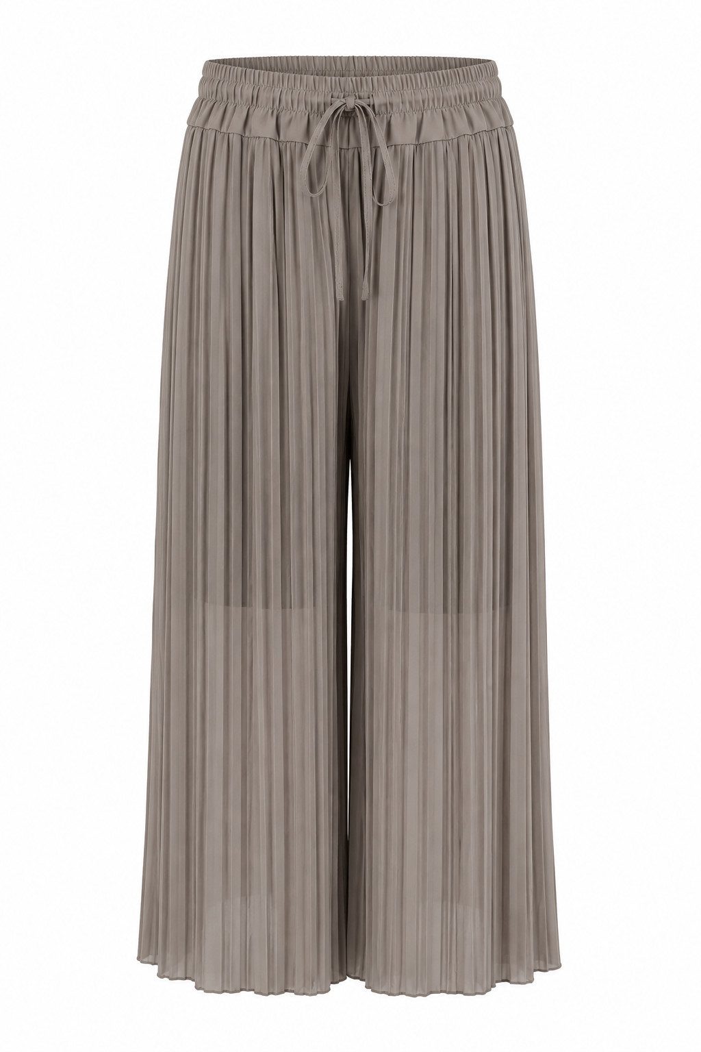ITALY VIBES Palazzohose - Plisseehose - weite elegante Sommerhose - Damen Culotte ONE SIZE - passend für Größen S bis L