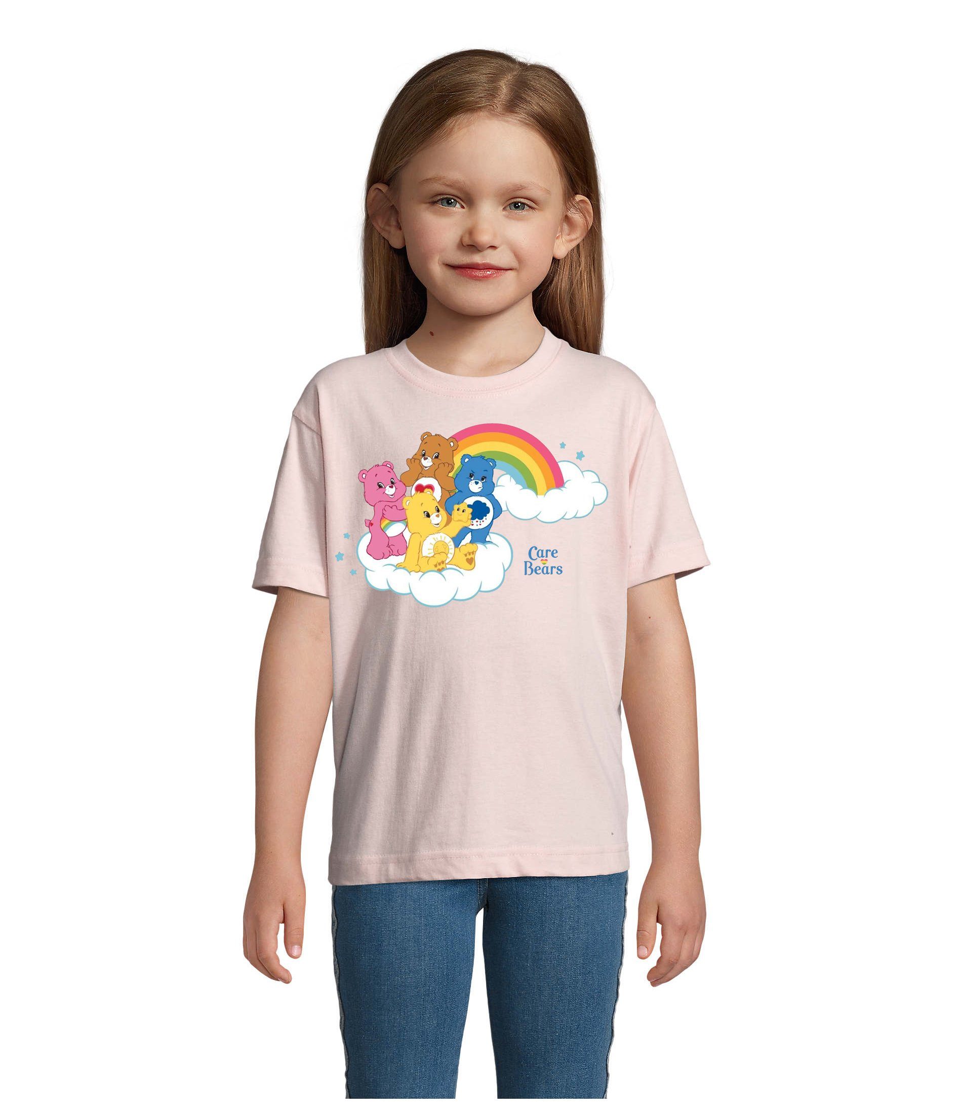 Glücksbärchis Wolkenland Blondie & Bears T-Shirt Hab-Dich-lieb Brownie Rosa Care Kinder Bärchis