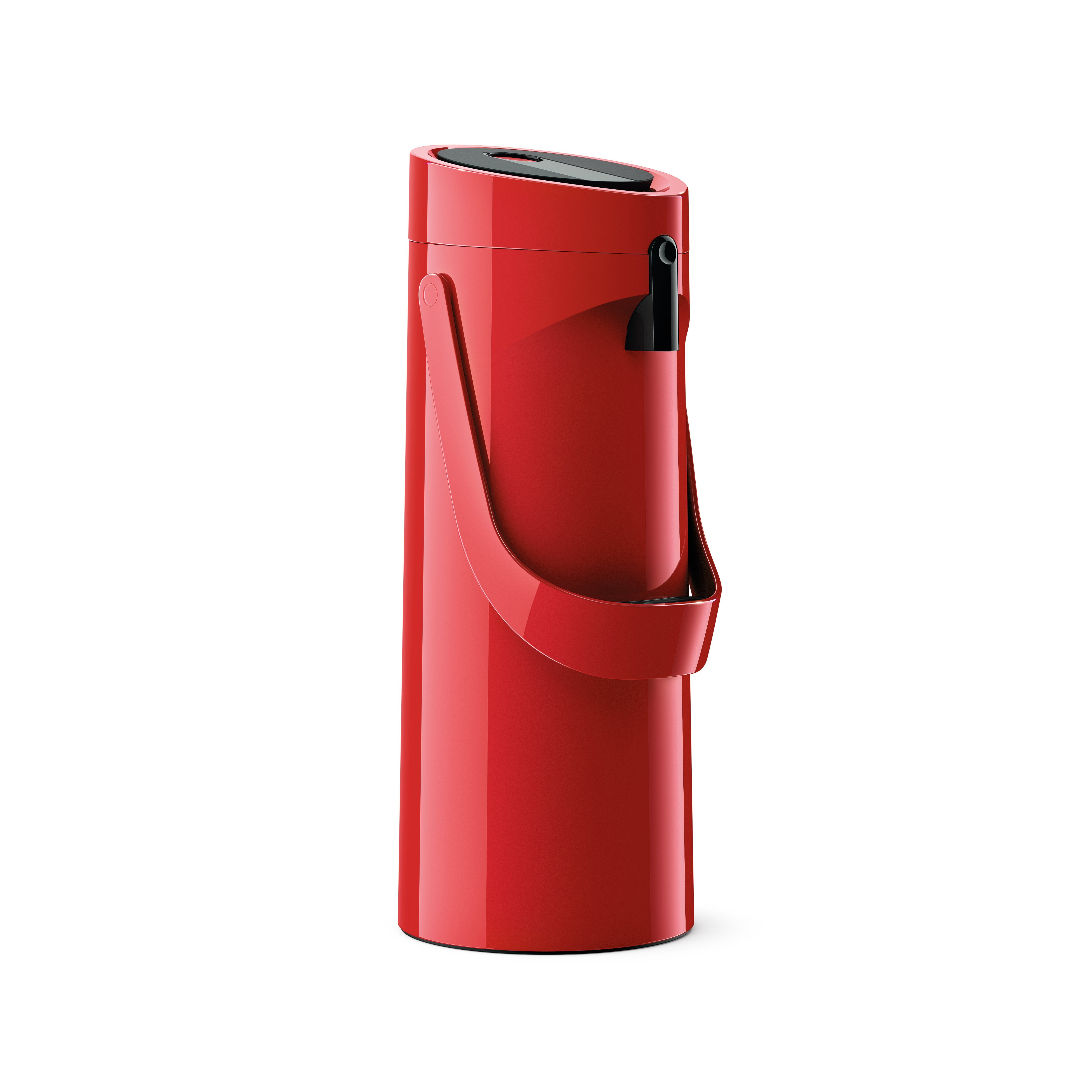 Emsa Müslischale PONZA Pump-Isolierkanne, Rot, 1,9 L