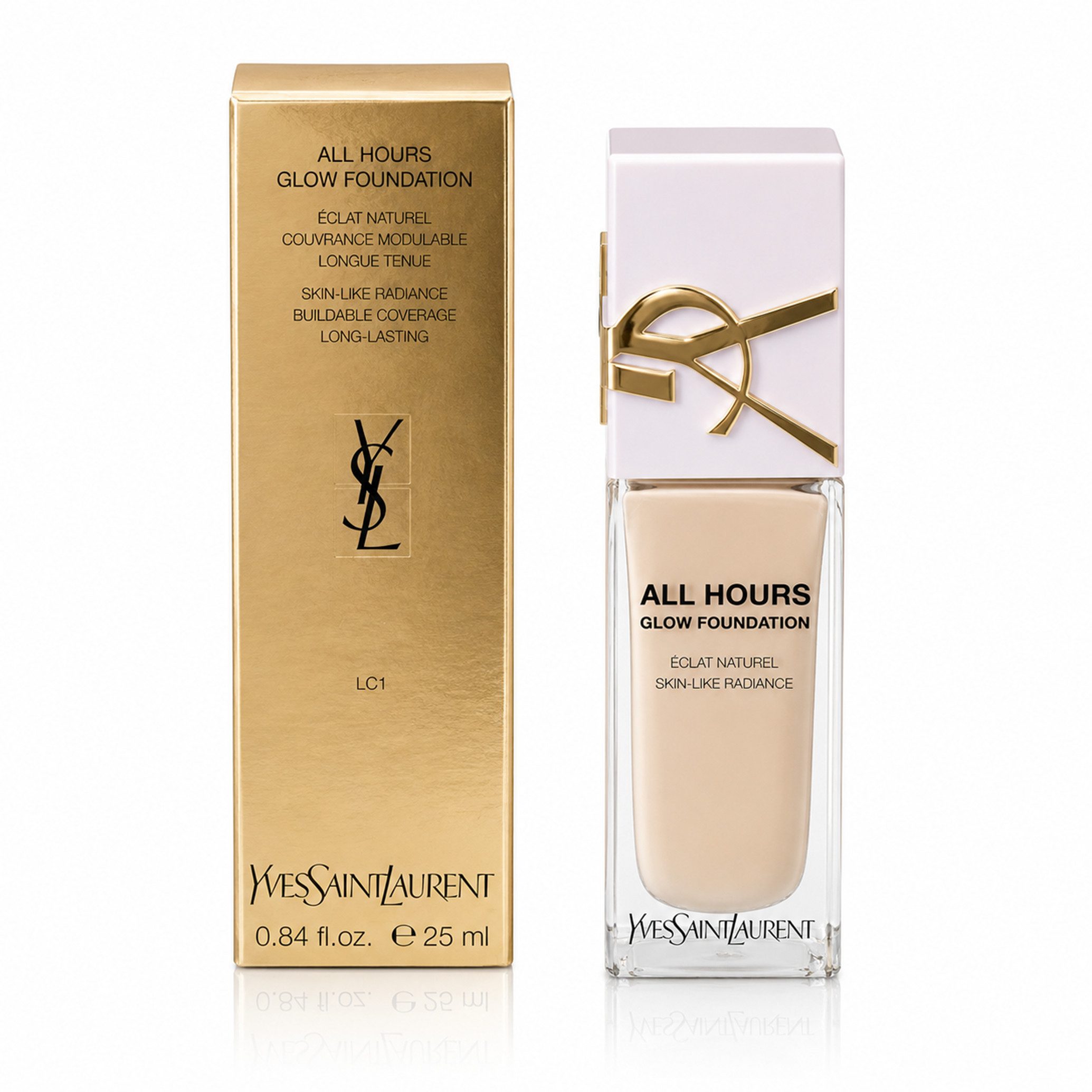 YVES SAINT LAURENT Foundation Yves Saint Laurent All Hours Glow LC1 Foundation 25ml