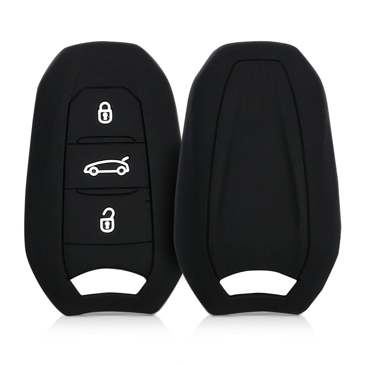 Schlüsseltasche Autoschlüssel Silikon Hülle für Peugeot Citroen