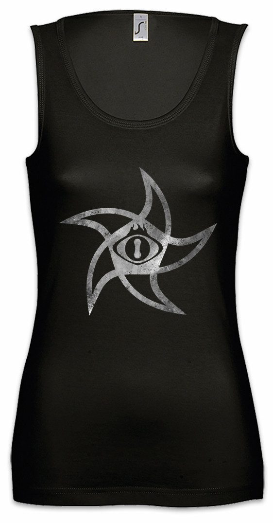 Tanktop Cthulhu Elder Sign I Ärmelloses Damen T-Shirt Call Horror Arkham H. P.