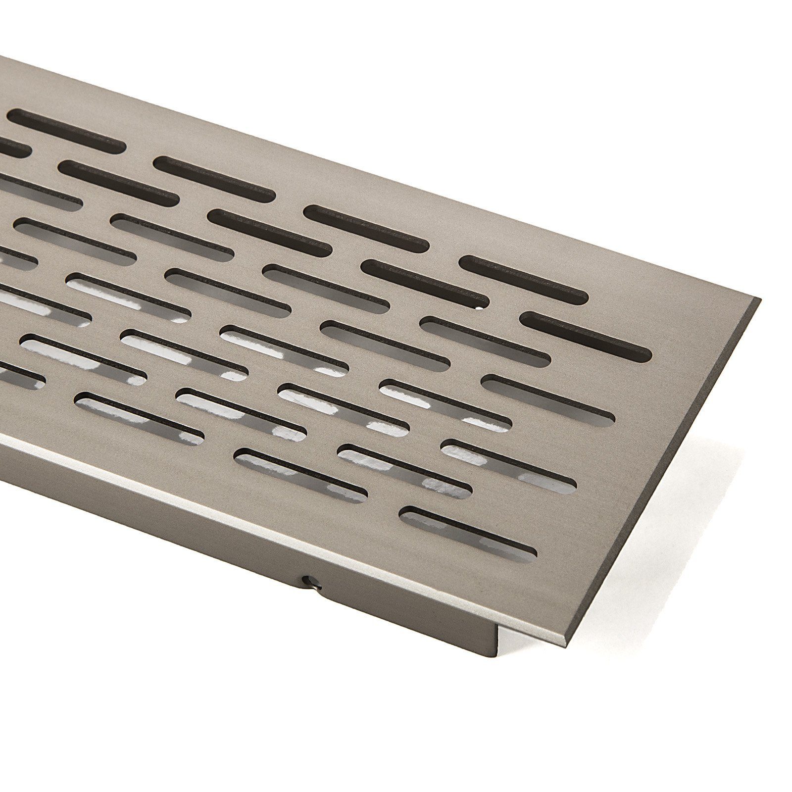 SO-TECH® Вентиляционные решетки Вентиляционные решетки Lochung oval / Edelstahloptik / 250 - 900 mm (1 St)