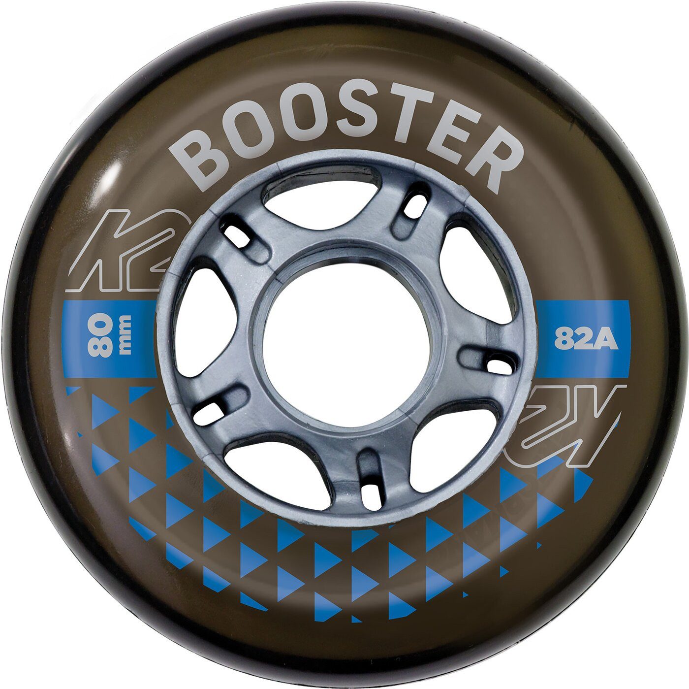 Inlineskates-Rolle BOOSTER 80MM 82A 4-WHEEL PACK DESIGN
