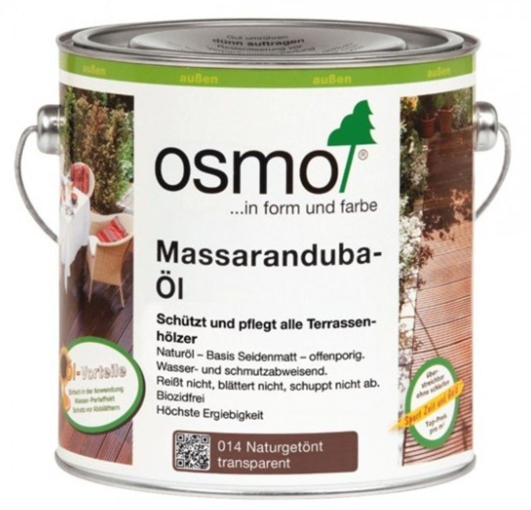 Osmo Holzöl OSMO 014 Massaranduba Öl Naturgetönt 2,5 Ltr