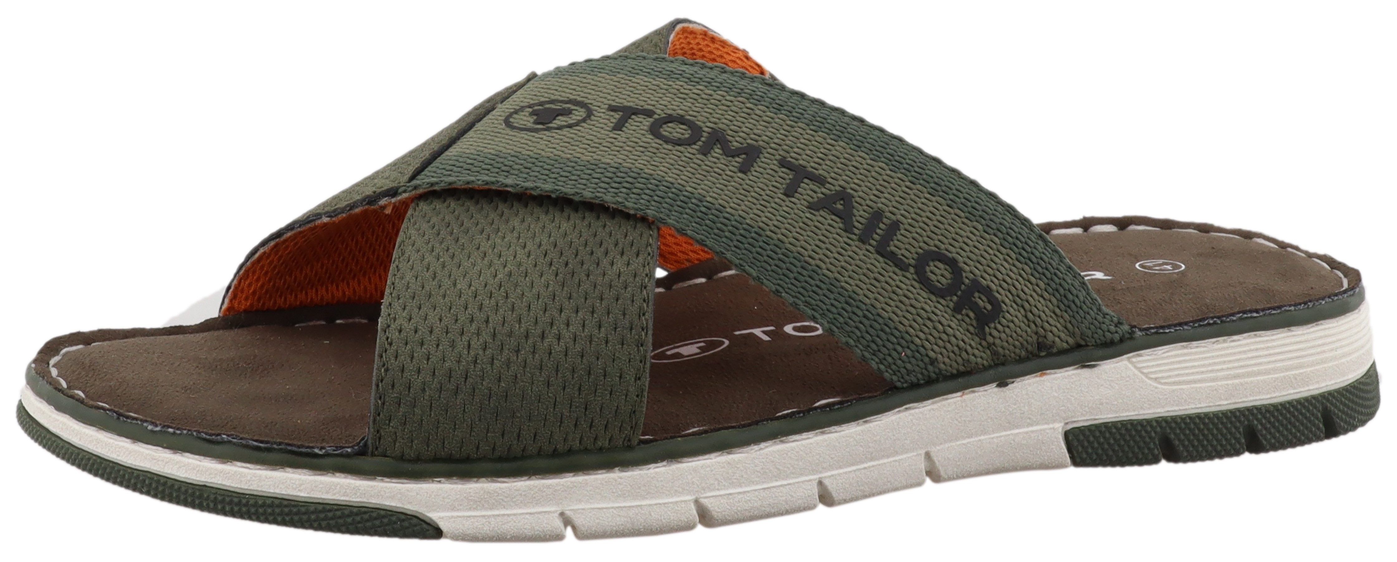 TOM TAILOR Pantolette, Sommerschuh, Schlupfschuh, Bequemschuh günstig online kaufen