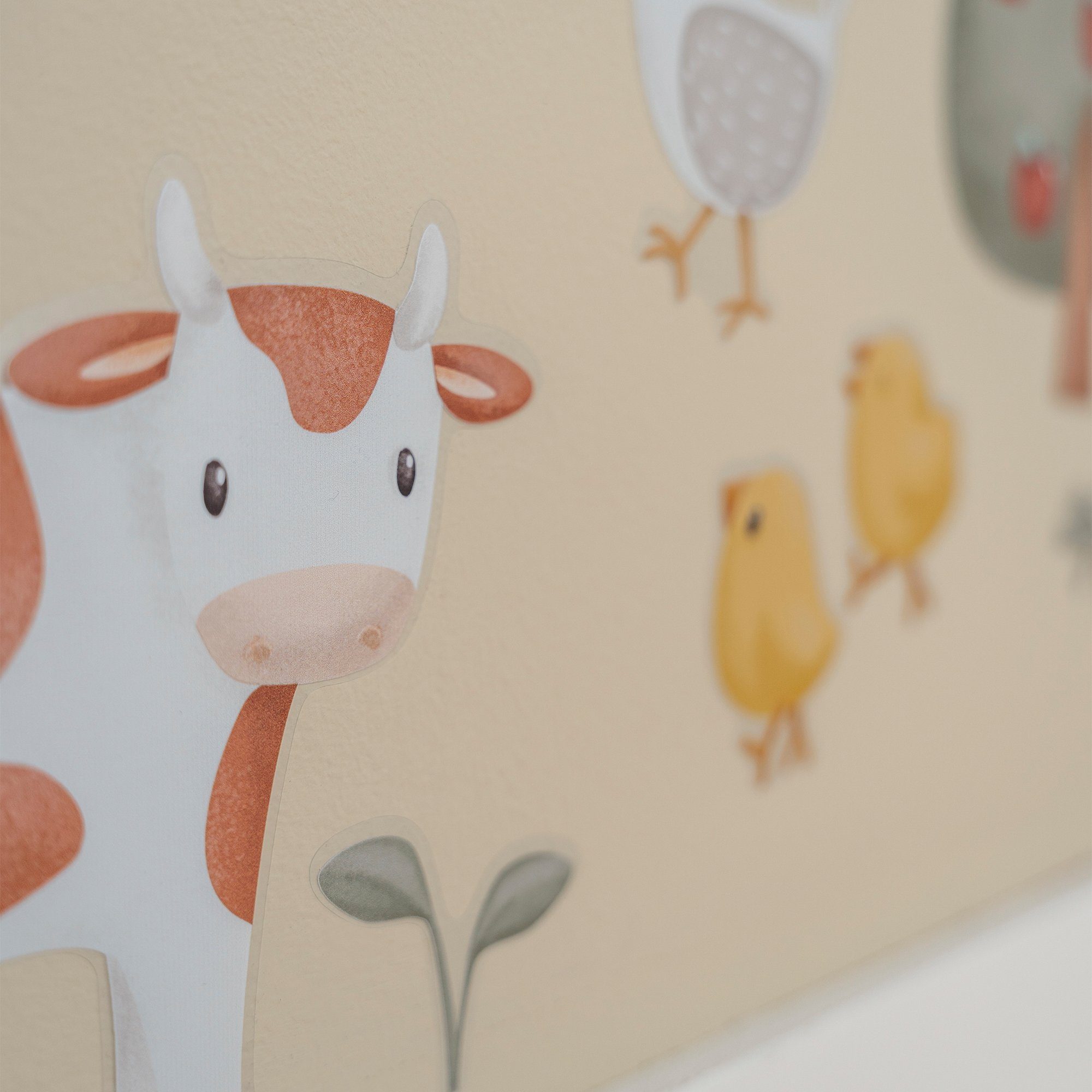 LITTLE DUTCH Wandsticker Little Farm (Set), Little Dutch - Luxus-Wandaufkleber - Kleiner Bauernhof - 30x42cm