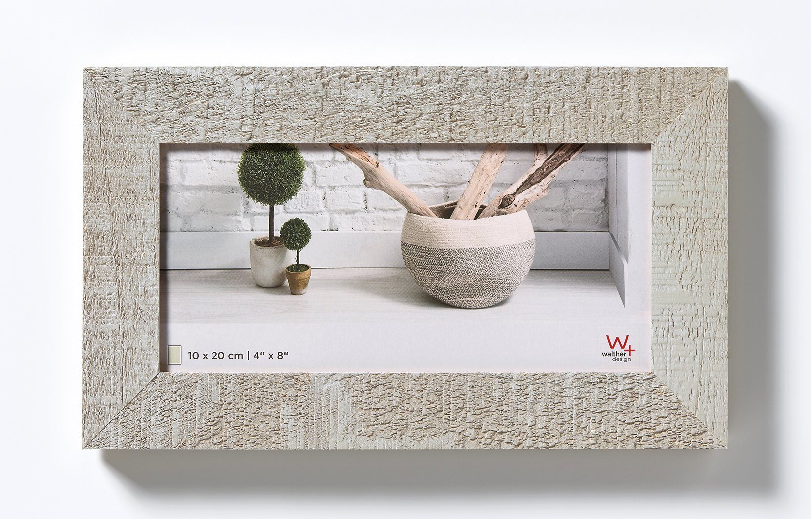 walther design Cornice in Acciaio 70 x 100 cm New Lifestyle Cornice in