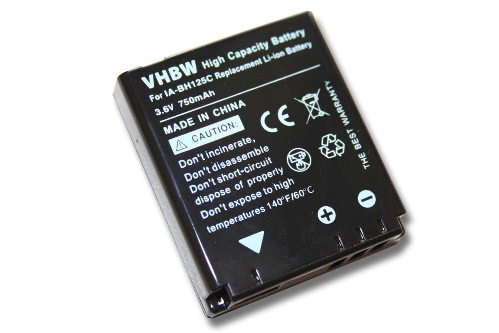 kompatibel vhbw 750 Pentax mAh Optio mit Kamera-Akku Li-Ion (3,6 X90 V)