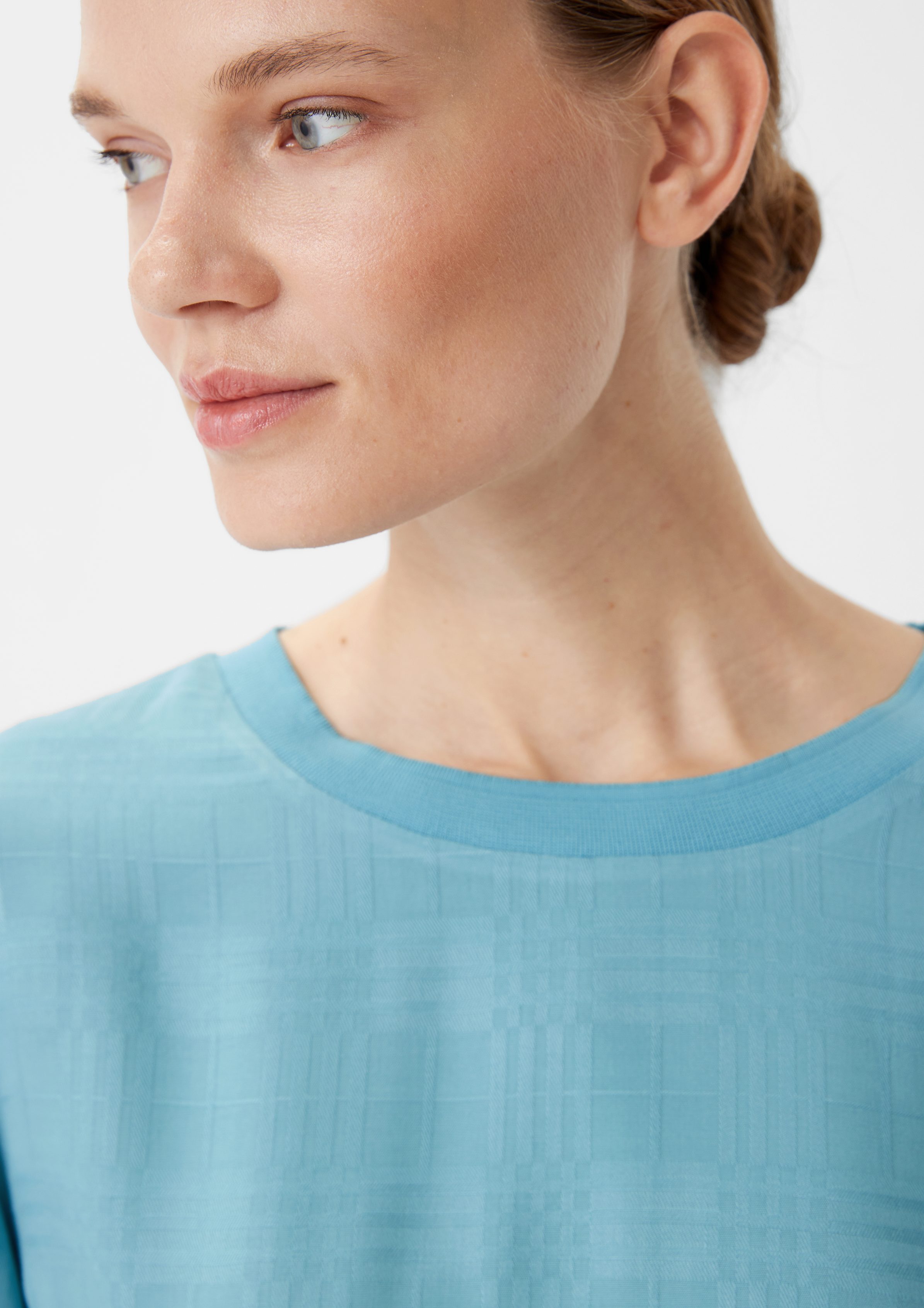 comma casual identity Langarmbluse Blusenshirt aus günstig online kaufen