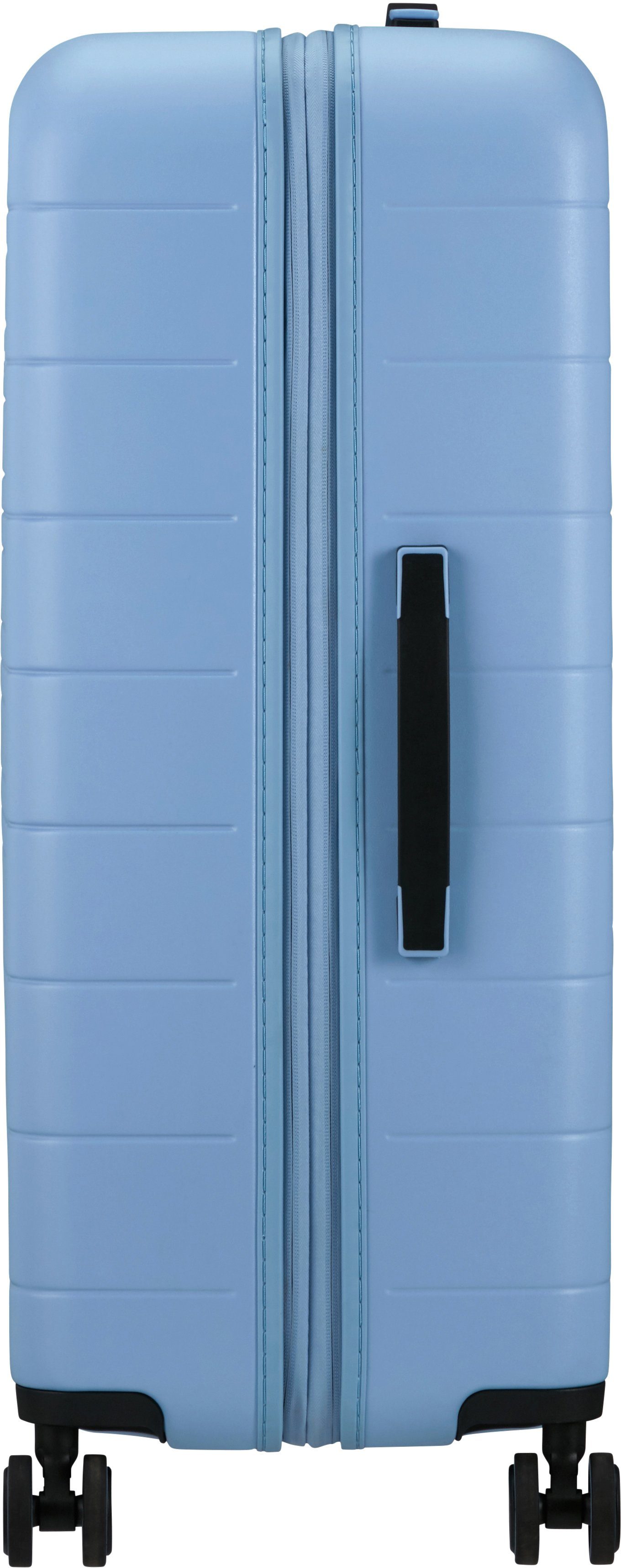 American Tourister® Pastel Volumenerweiterung 4 Blue Rollen, cm, Hartschalen-Trolley mit 77 Novastream,