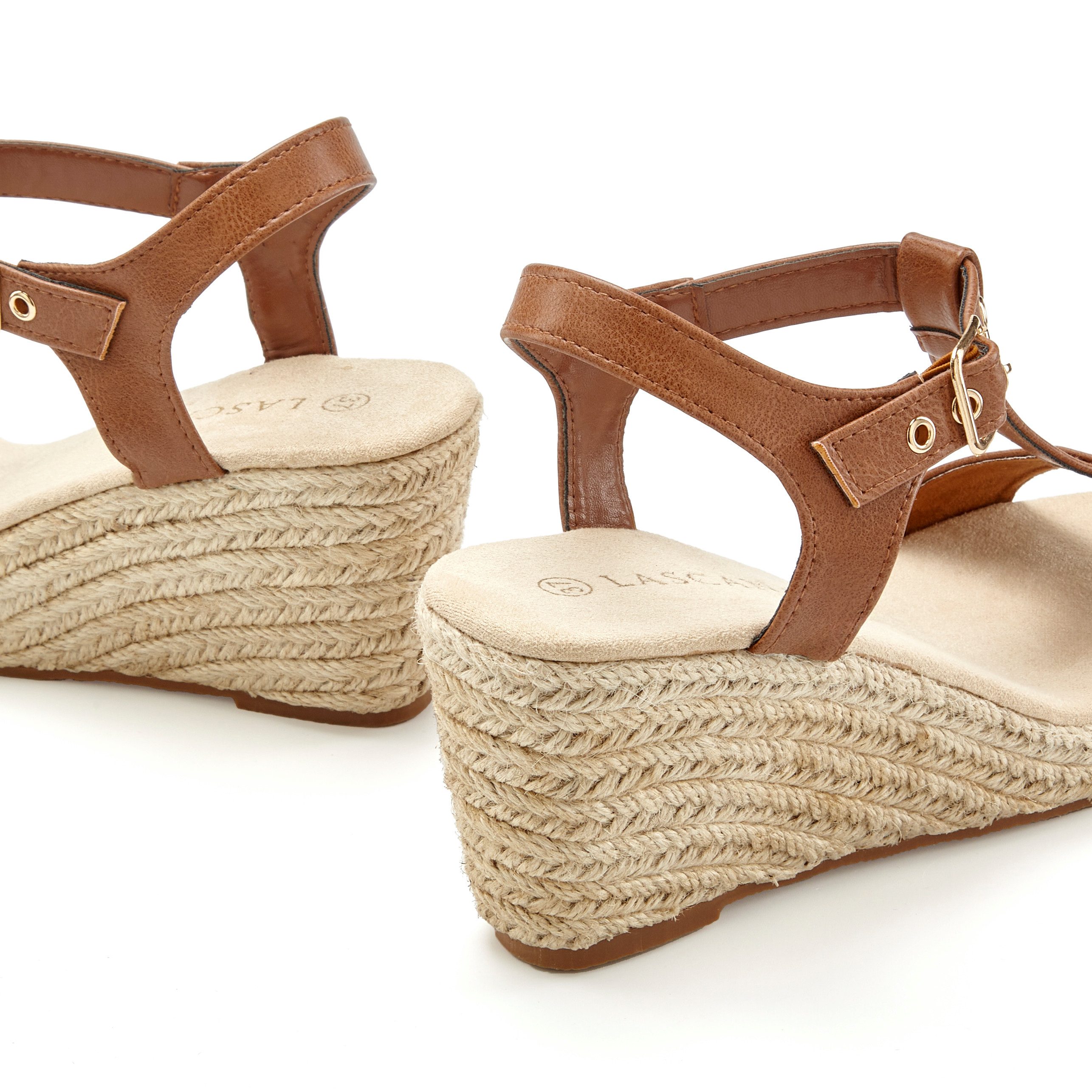 LASCANA Sommerschuh, Keilsandalette, Sandale, Sandalette mit Keilabsatz VEGAN