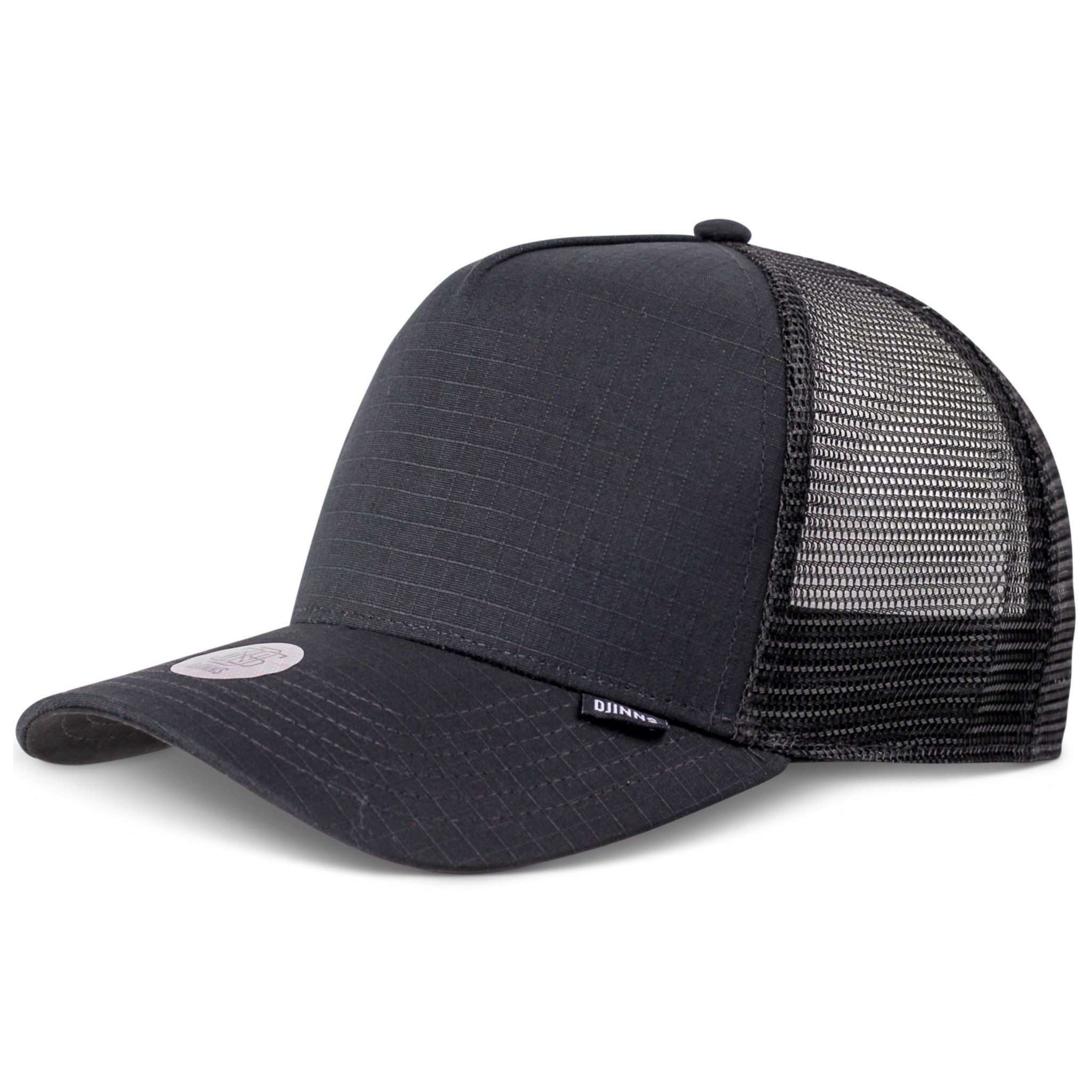 Djinns Trucker Cap Djinns HFT Trucker Cap Rib Stop black (Basecap, Basecap, Meshcap, Trucker Kappe)