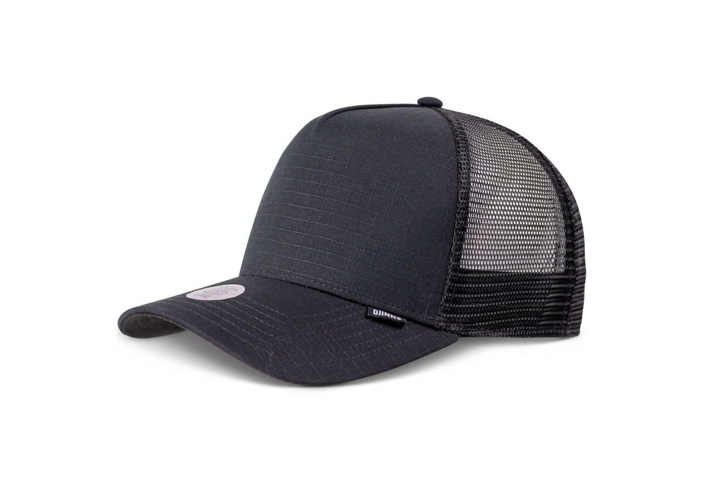 Djinns Trucker Cap Djinns HFT Trucker Cap Rib Stop black (Basecap, Basecap, Meshcap, Trucker Kappe)
