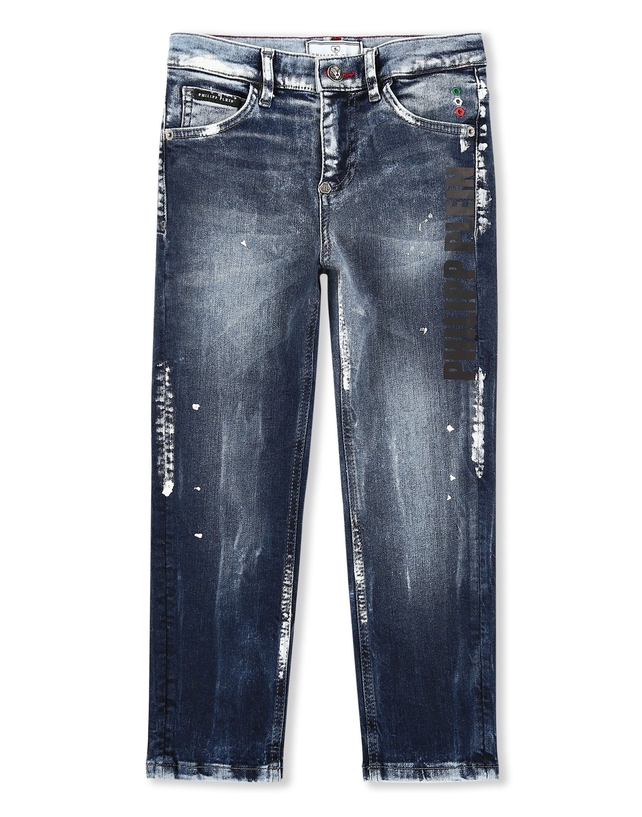 PHILIPP PLEIN 7/8-Hose Regular-Fit-Jeans