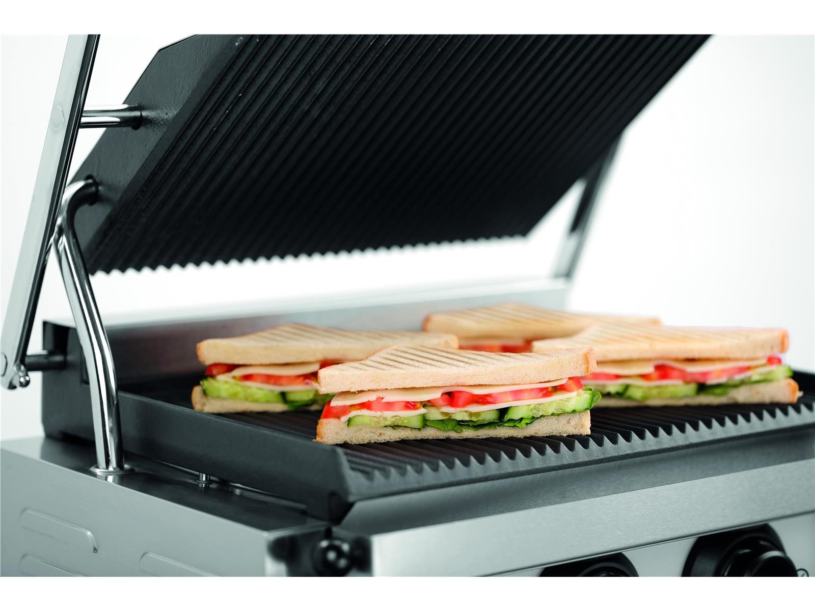 Bartscher Kontaktgrill Kontaktgrill "Panini-MDI" 1R, Digital-Anzeige, A150974